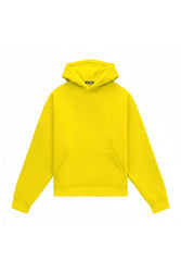 Oversize hoodie MEDIUM BRUSHED B-123 in gray with a hood, made in Poland, suitable for printing and embroidery