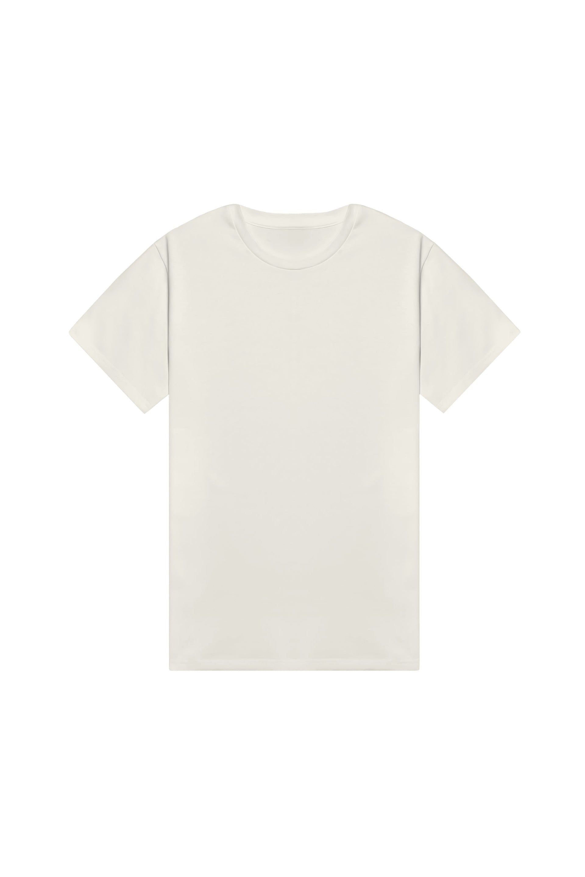T-shirt regular light B-254 in white, certified quality fabric, ideal for printing, made in Poland