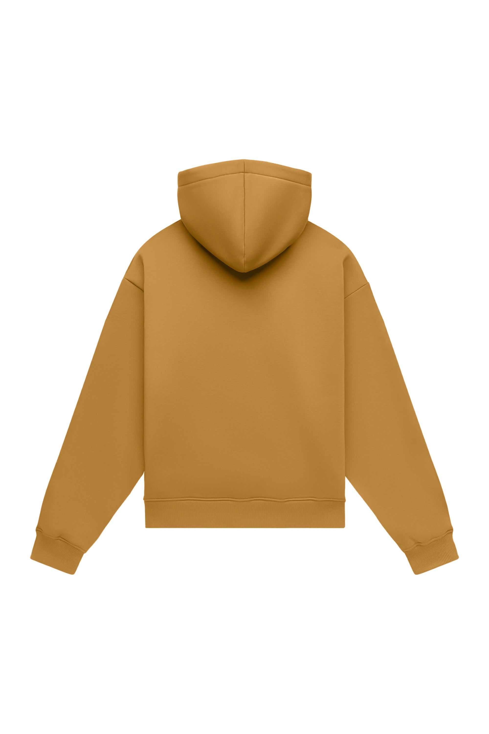 Oversize hoodie MEDIUM BRUSHED B-271 in blue, certified fabric, ideal for printing, made in Poland