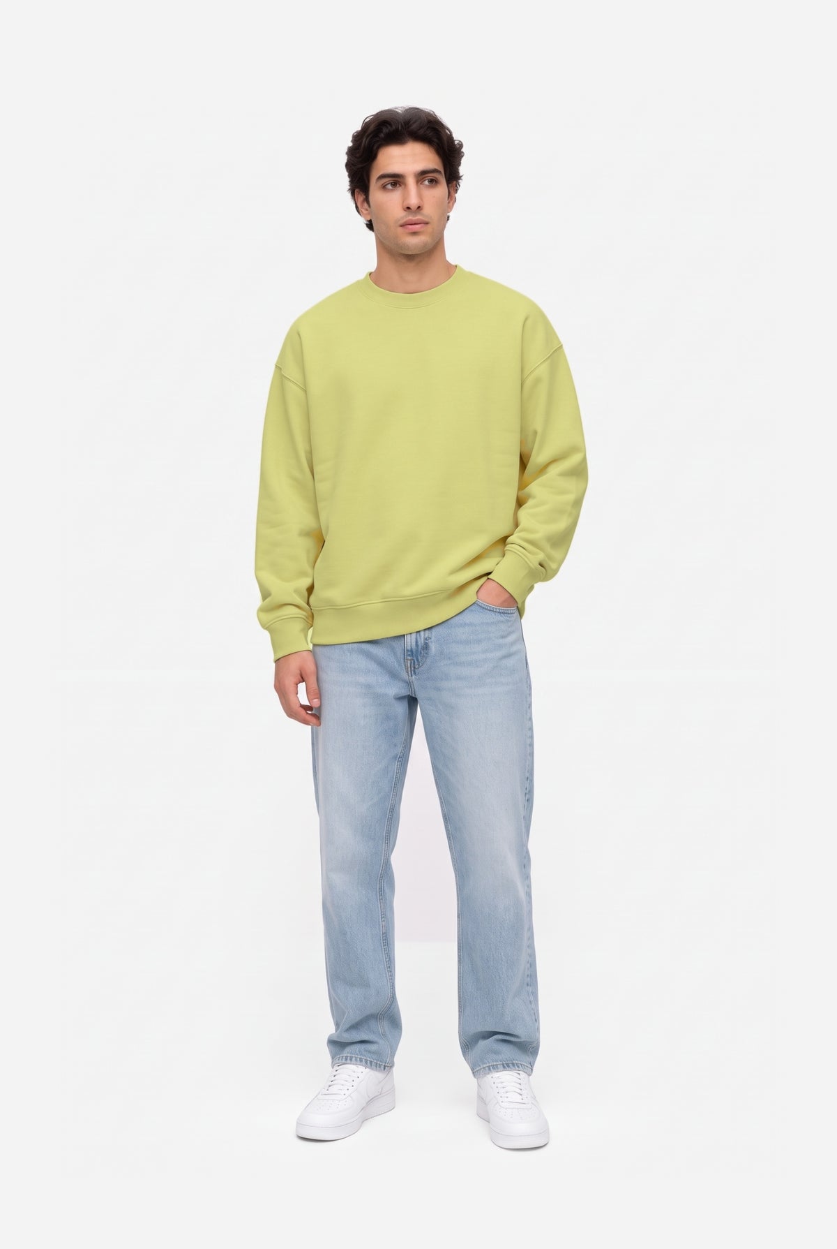 Crewneck Oversize LIGHT LOOP BANANA