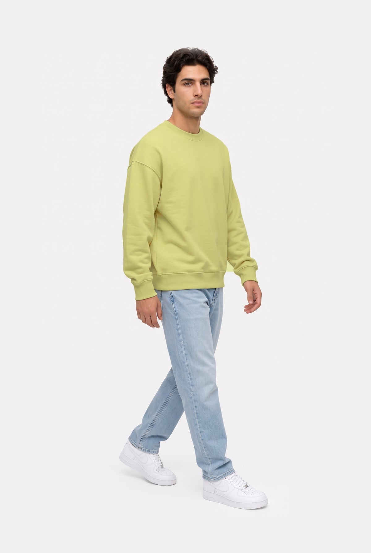 Crewneck Oversize LIGHT LOOP BANANA