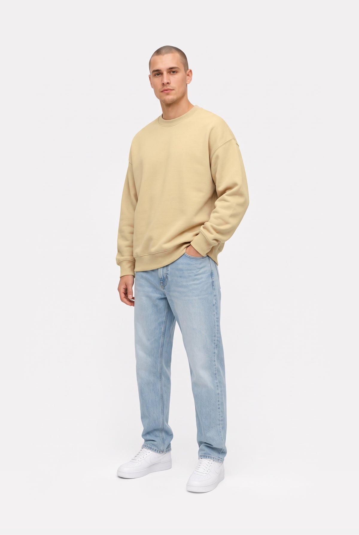 Oversize hoodie - brushed in 3 variants