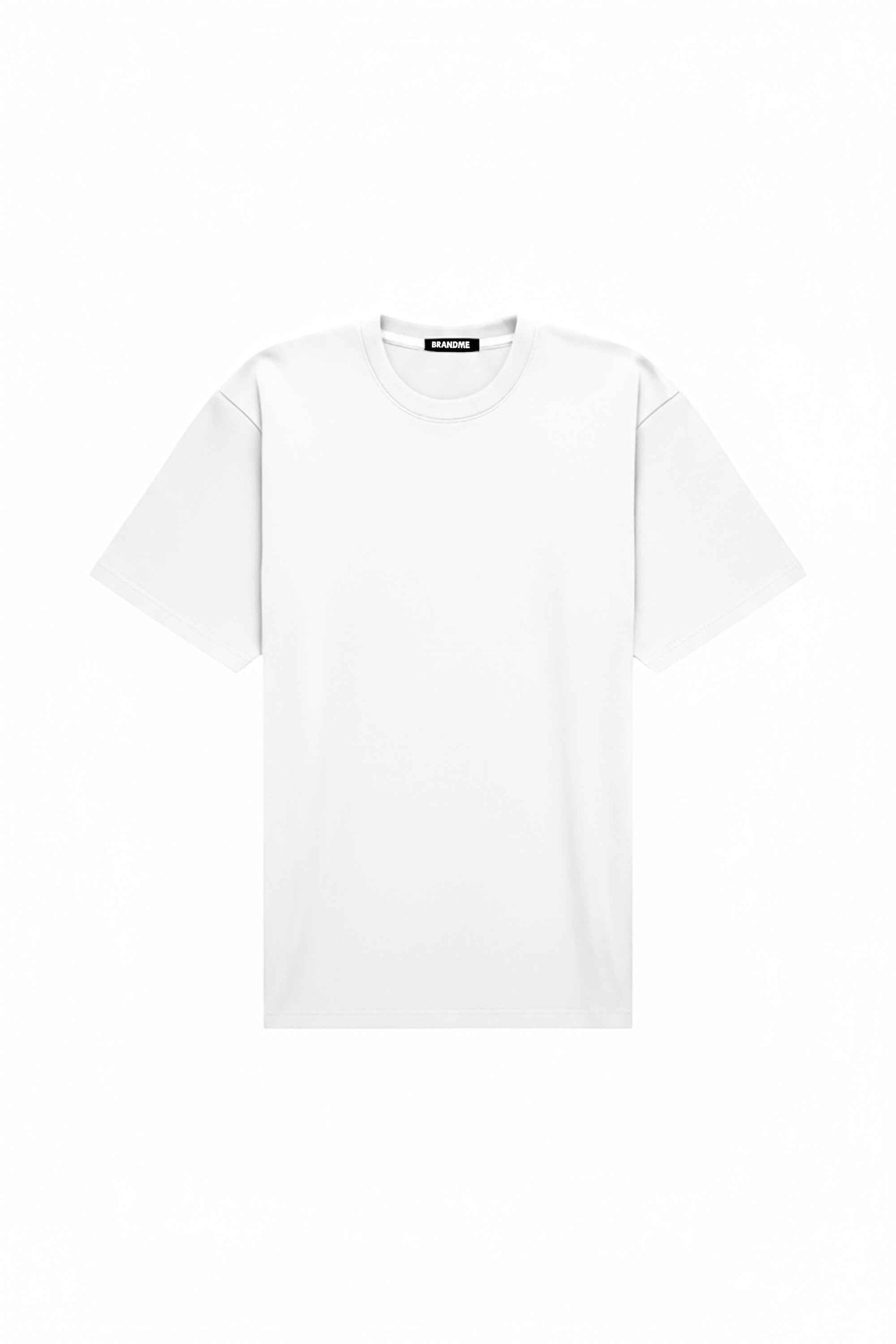 T-shirt oversize HEAVY WHITE made in Poland with certified fabric ideal for printing
