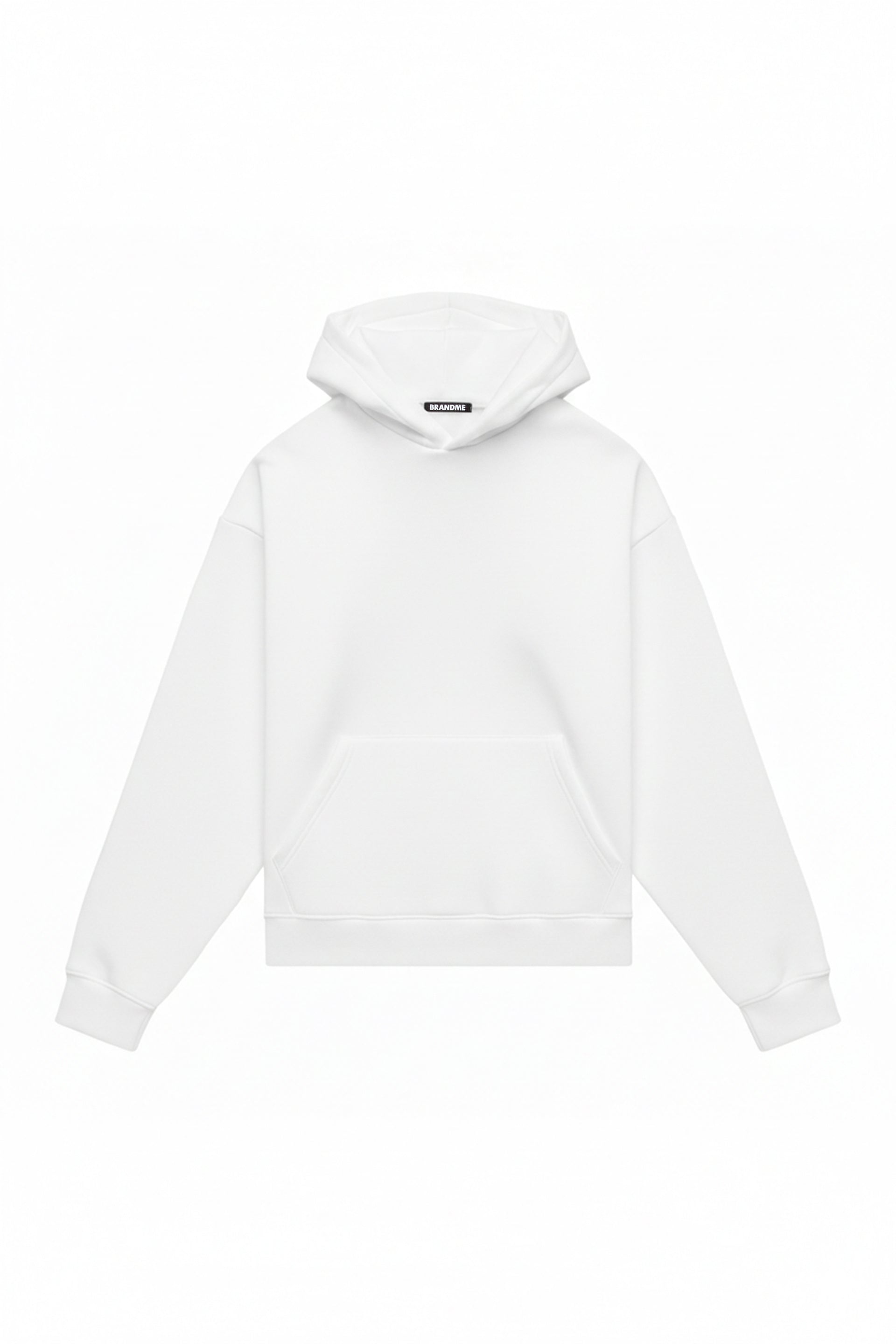 Hoodie oversize MEDIUM BRUSHED WHITE