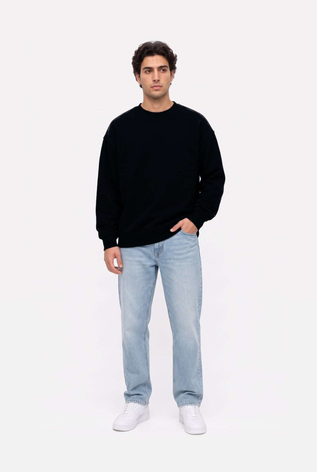Oversize hoodie - brushed in 3 variants