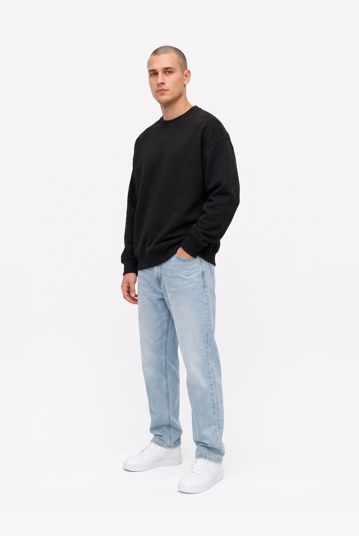 Oversize hoodie - brushed in 3 variants
