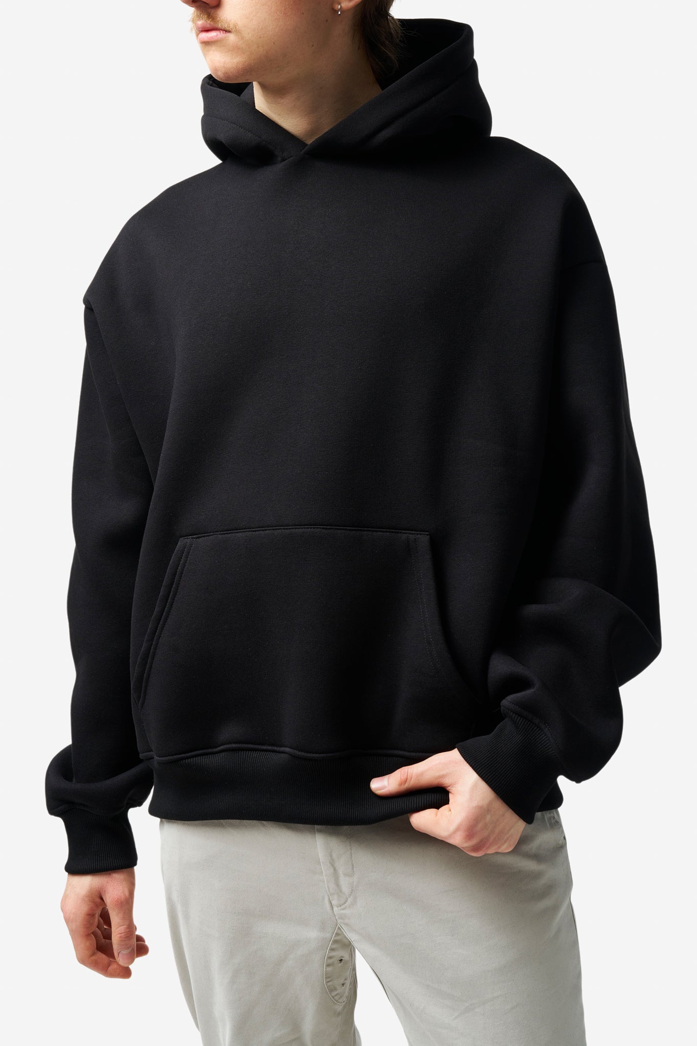 Oversize hoodie - brushed in 3 variants