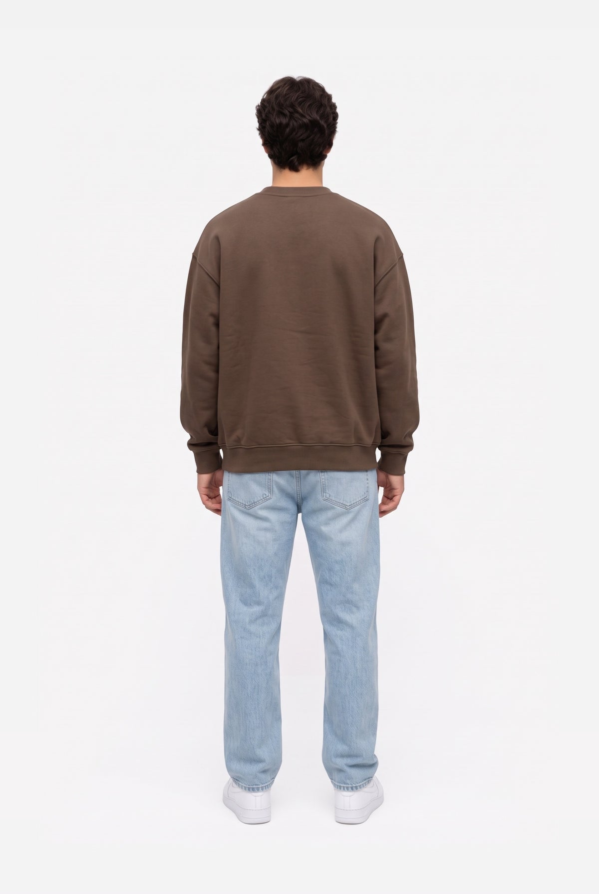Crewneck Oversize LIGHT LOOP BROWN