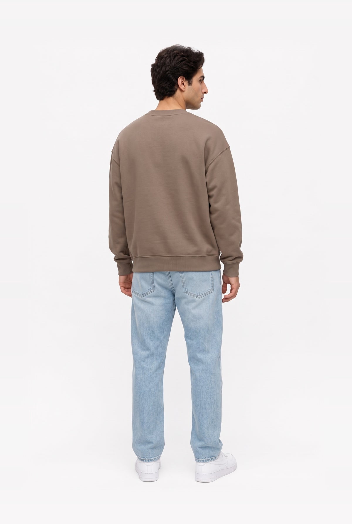 Crewneck Oversize LIGHT LOOP CAPPUCCINO