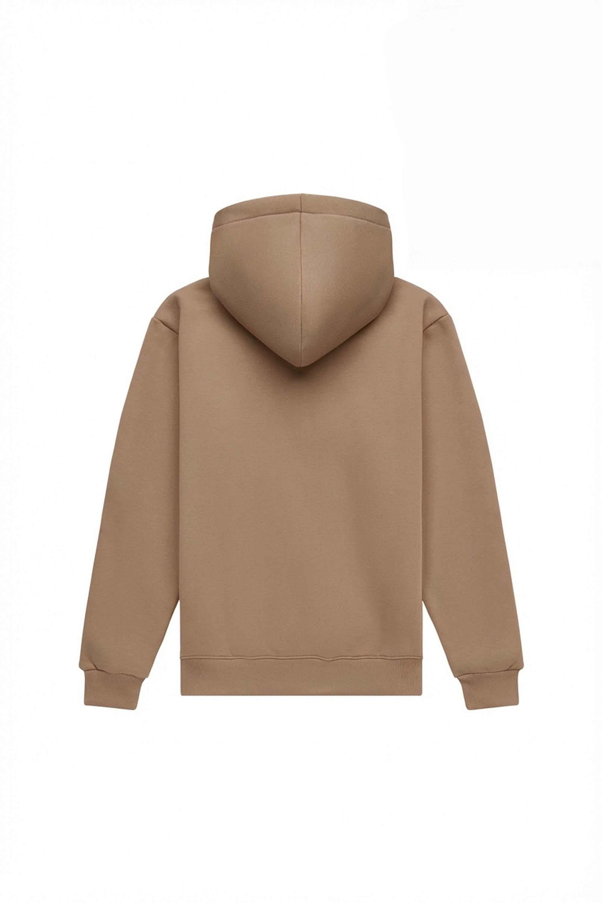 Bluza z kapturem regular LIGHT BRUSHED CAPPUCCINO certified quality hoodie ideal for printing