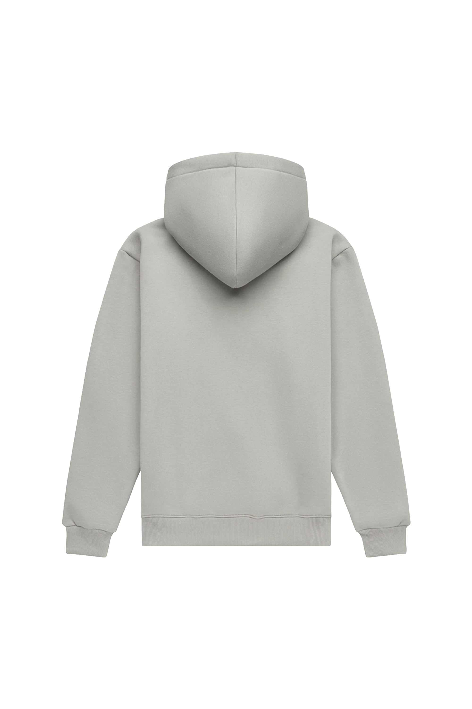 Bluza z kapturem regular LIGHT BRUSHED CEMENT idealna pod nadruk, certyfikowana jakość, wyprodukowana w Polsce