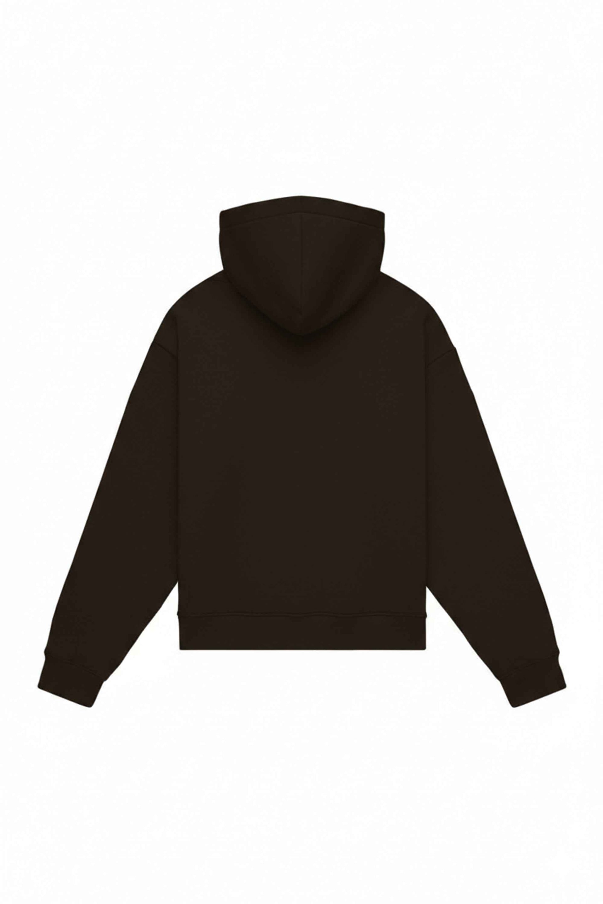 HOODIE OVERSIZE HEAVY LOOP CHOCOLATE