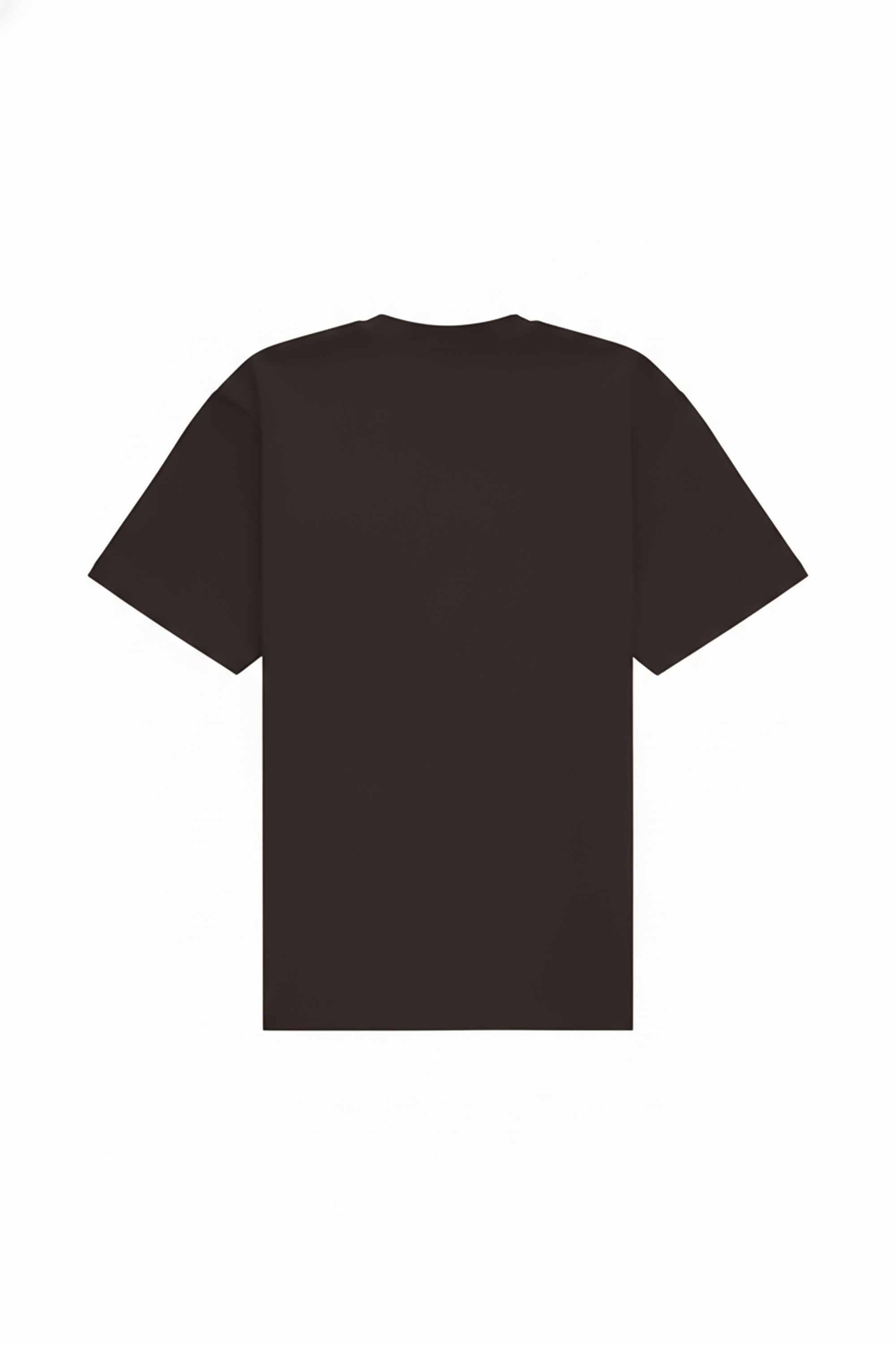 Oversize T-shirt Heavy Chocolate color made in Poland ideal for printing and embroidery