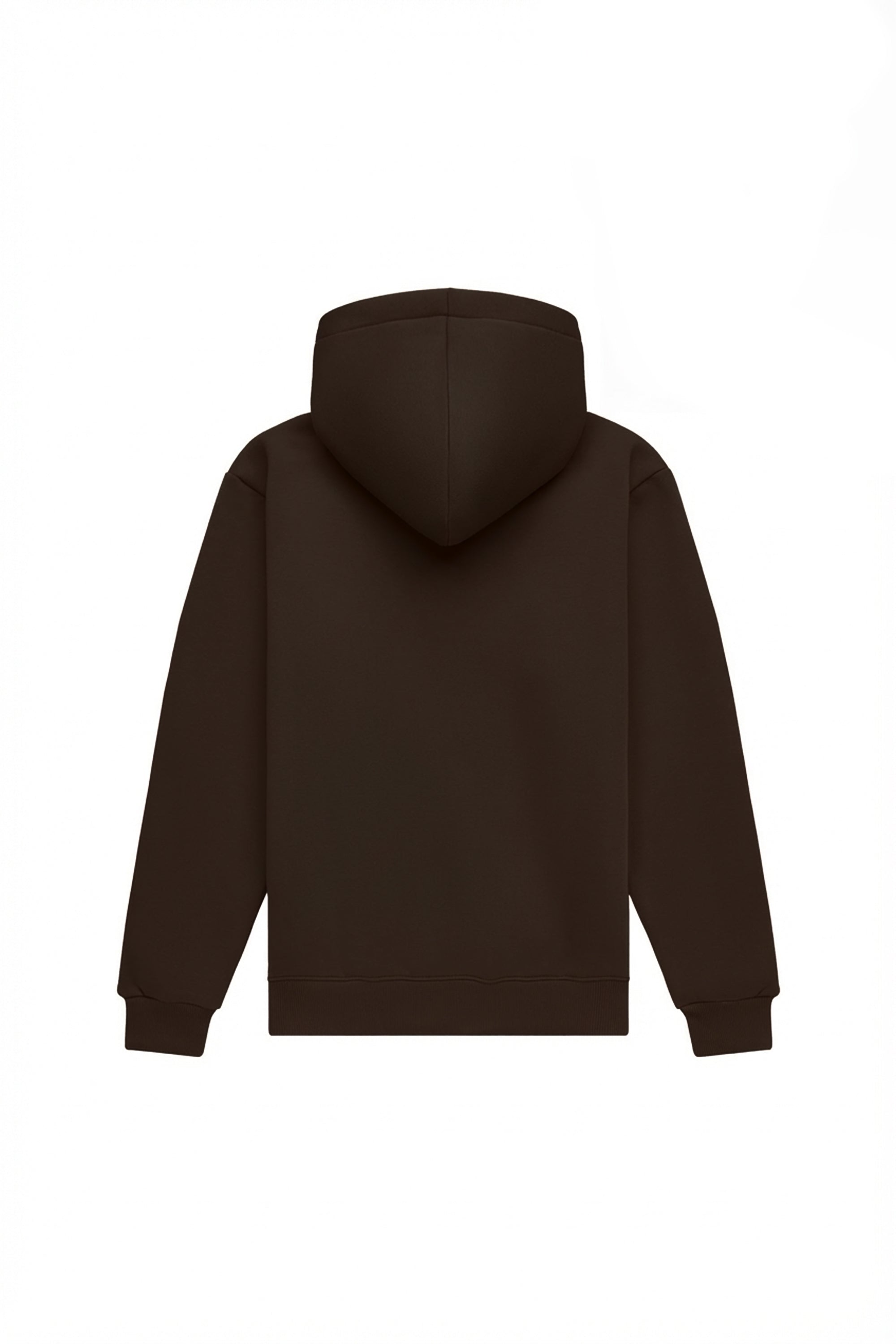 Bluza z kapturem regular LIGHT BRUSHED CHOCOLATE idealna pod nadruk, wyprodukowana w Polsce