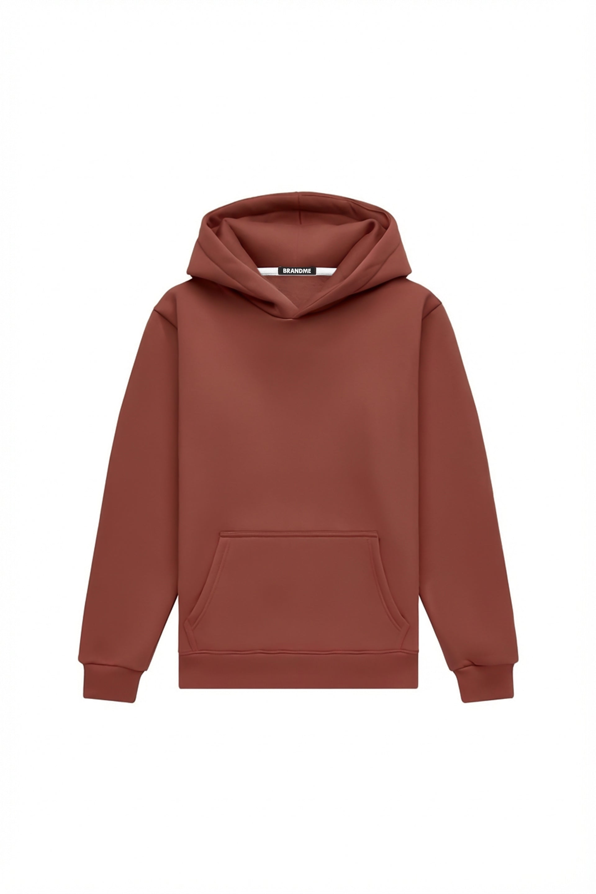 Hoodie regular LIGHT BRUSHED CINNAMON