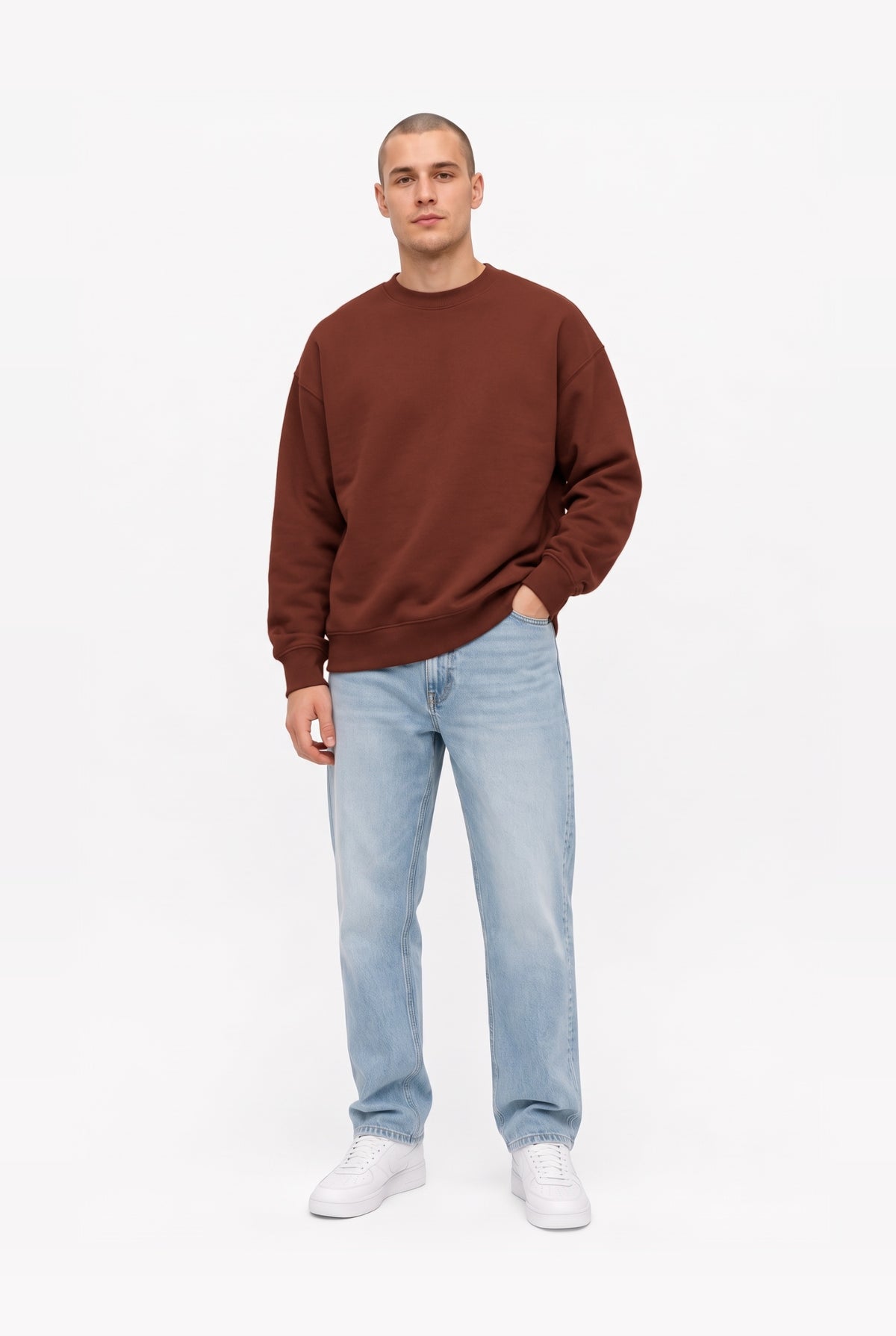 Oversize hoodie - brushed in 3 variants
