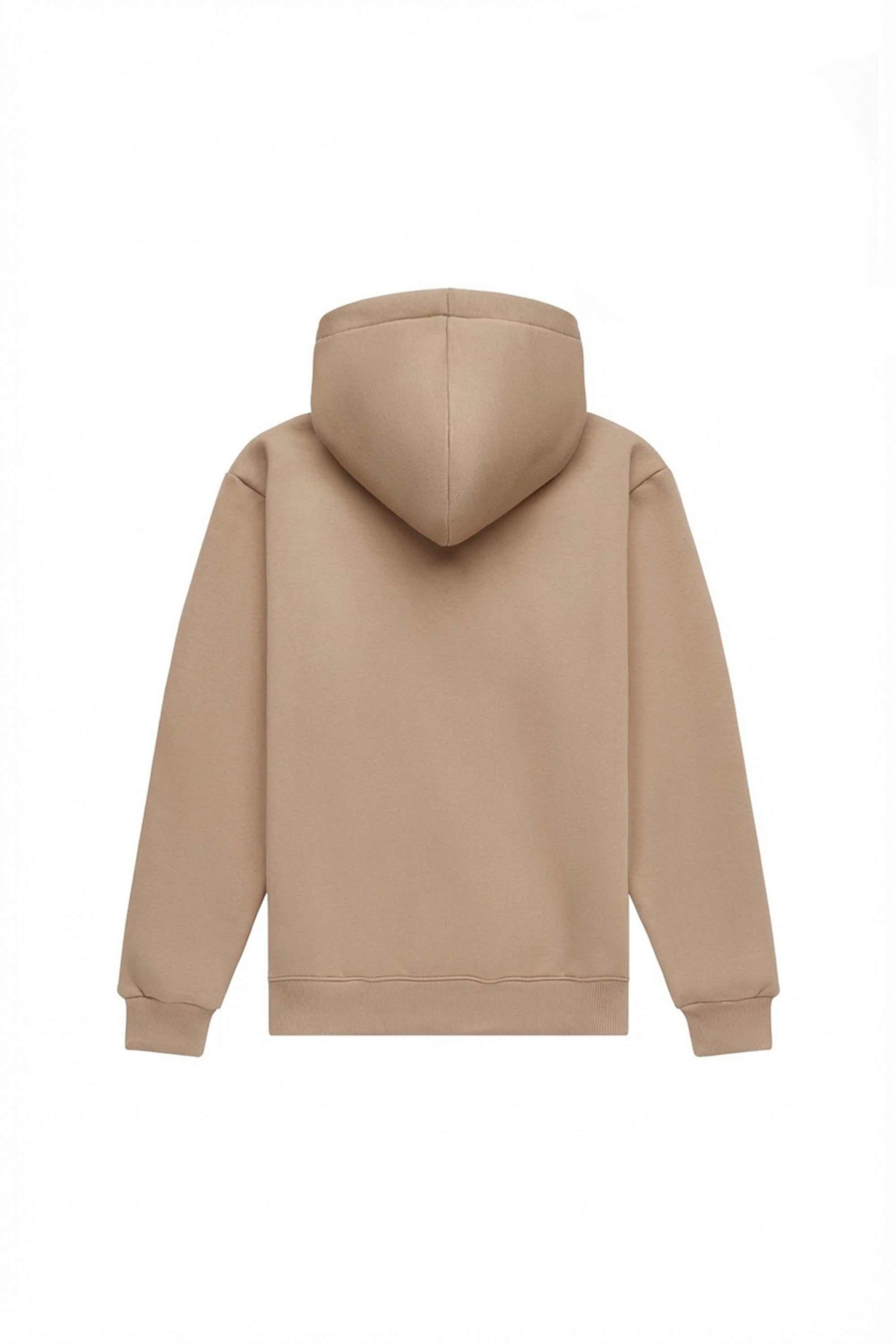 Bluza z kapturem regular LIGHT BRUSHED COOL STONE wyprodukowana w Polsce, idealna pod nadruki i hafty