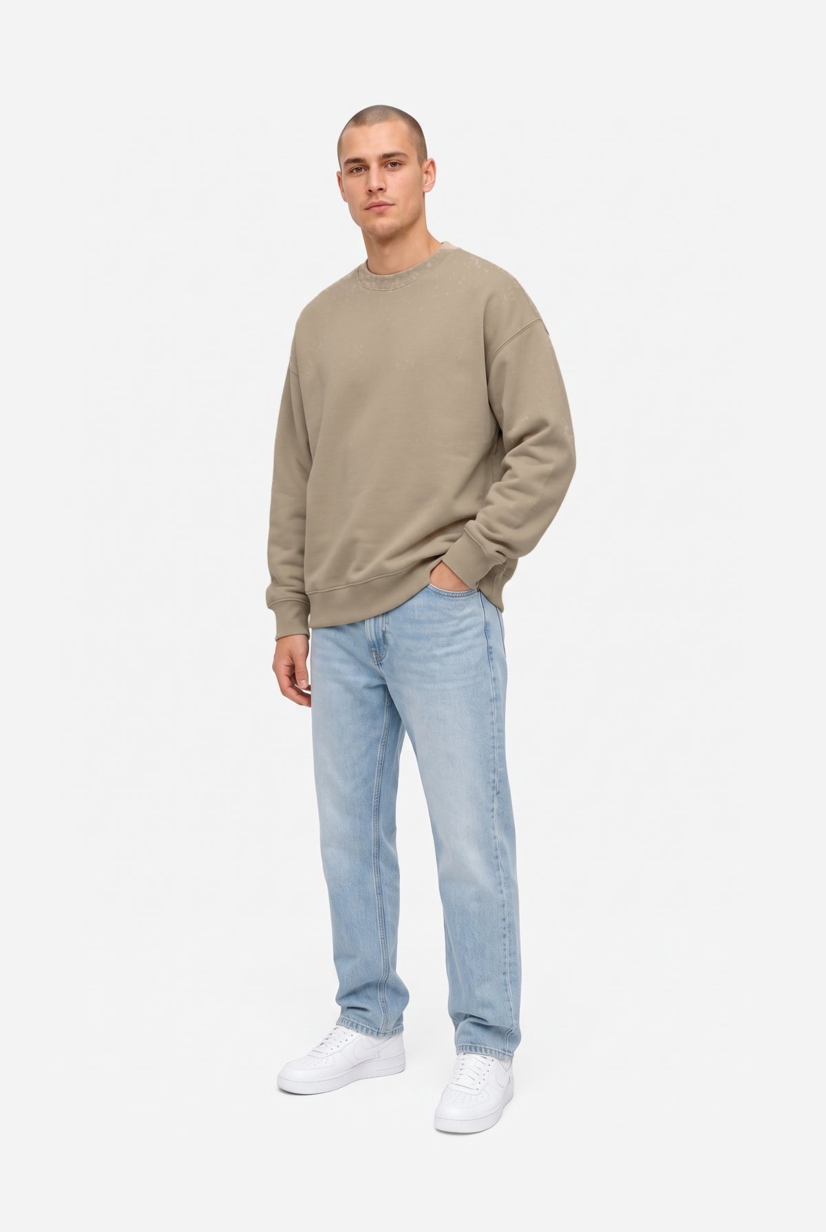 Oversize hoodie - brushed in 3 variants