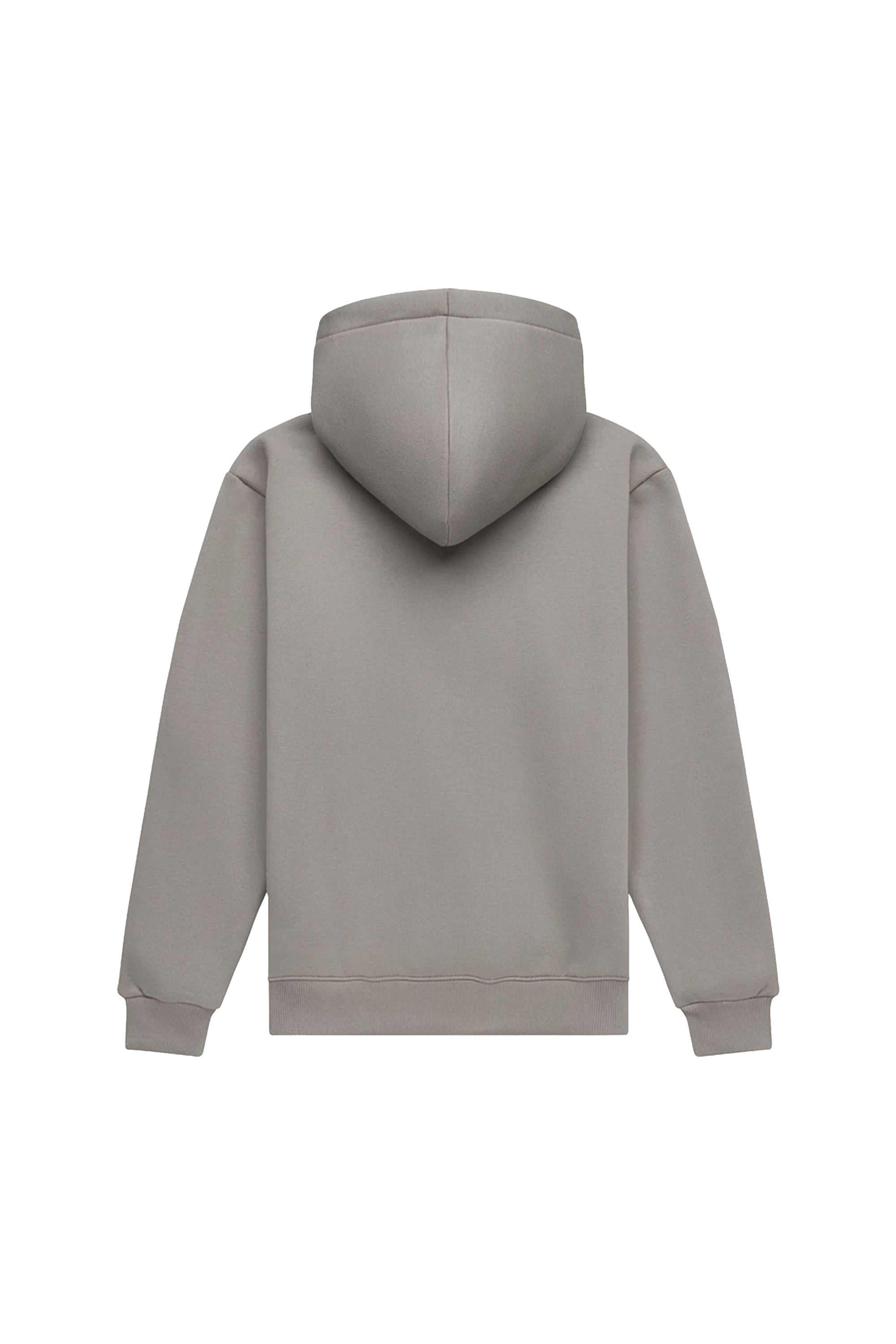 Regular fit light brushed cream hoodie made in Poland with quality certified fabric ideal for printing techniques