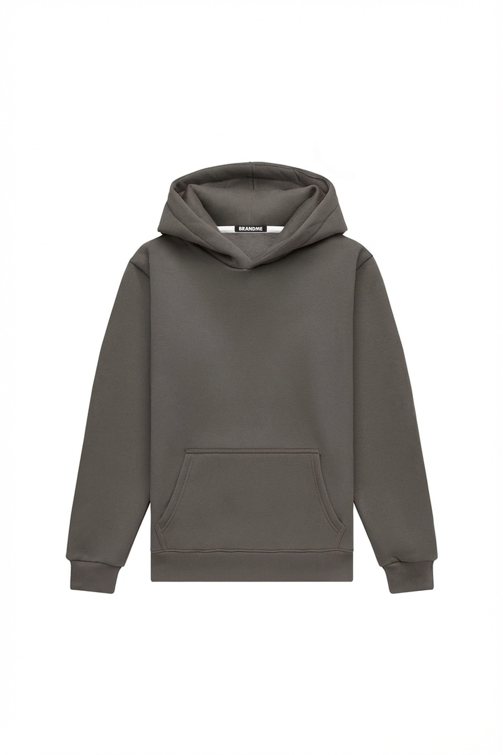 Hoodie regular LIGHT BRUSHED DARK GRAY