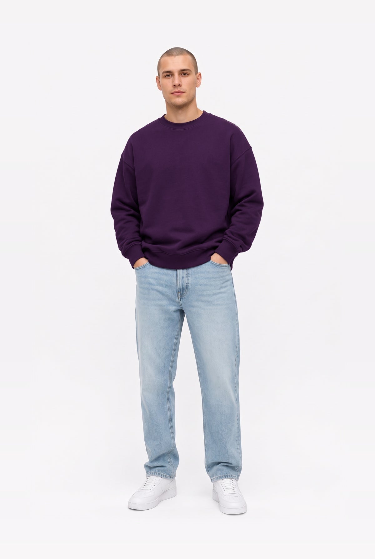 Oversize hoodie - brushed in 3 variants