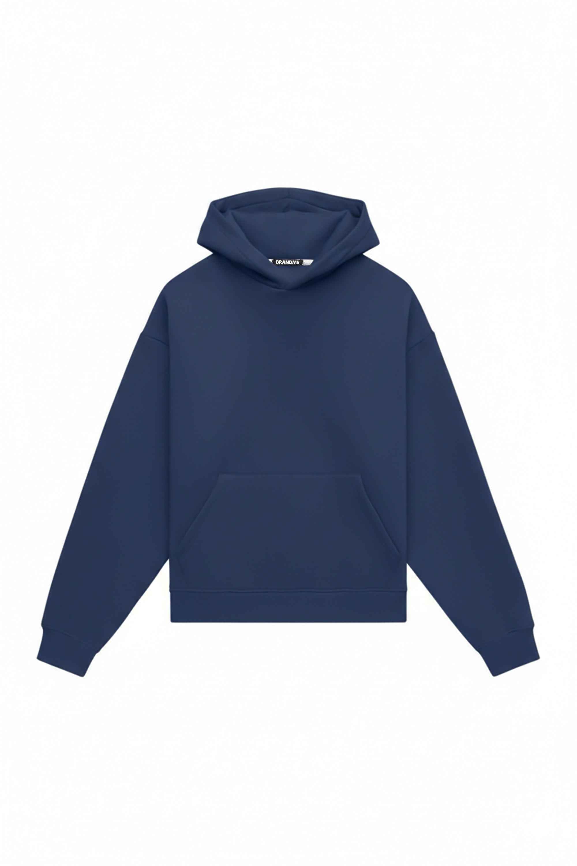 Oversize bluza z kapturem heavy loop denim idealna pod nadruk wyprodukowana w Polsce