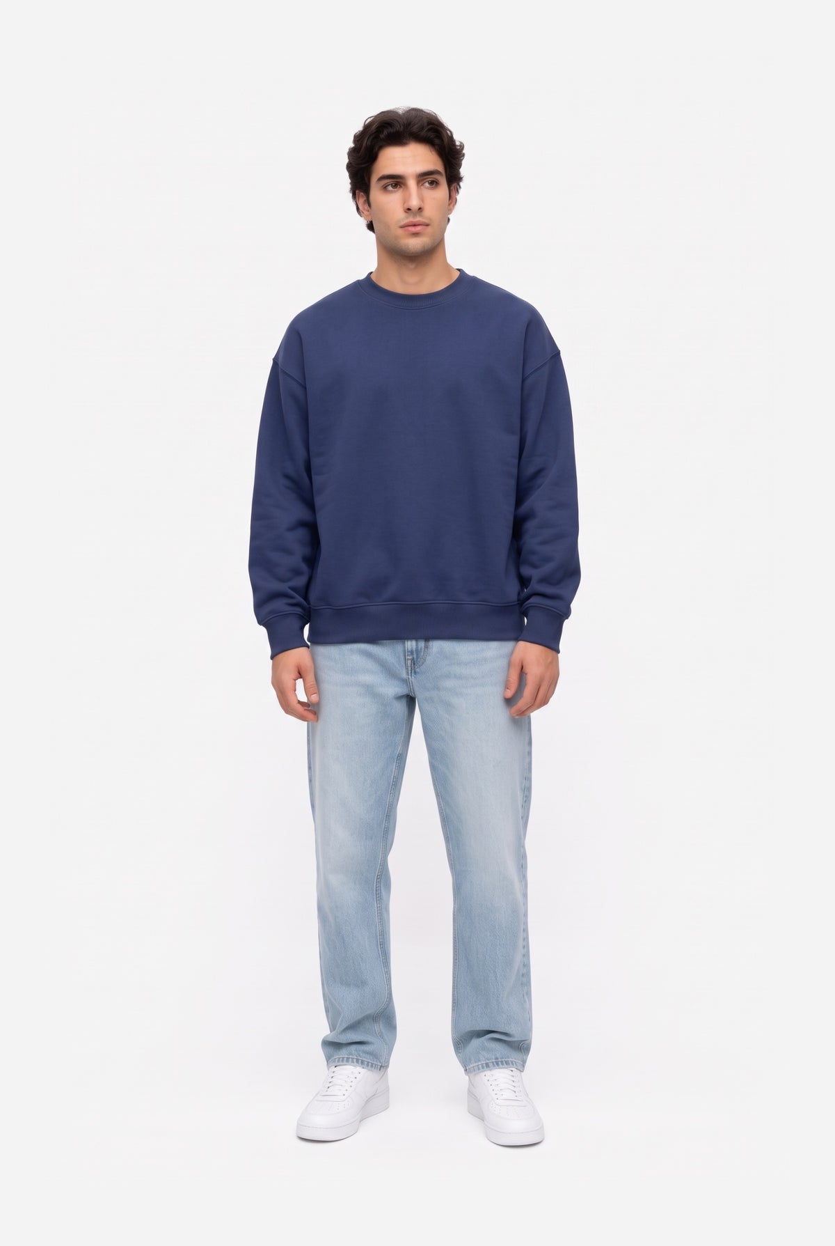 Crewneck Oversize LIGHT LOOP DENIM