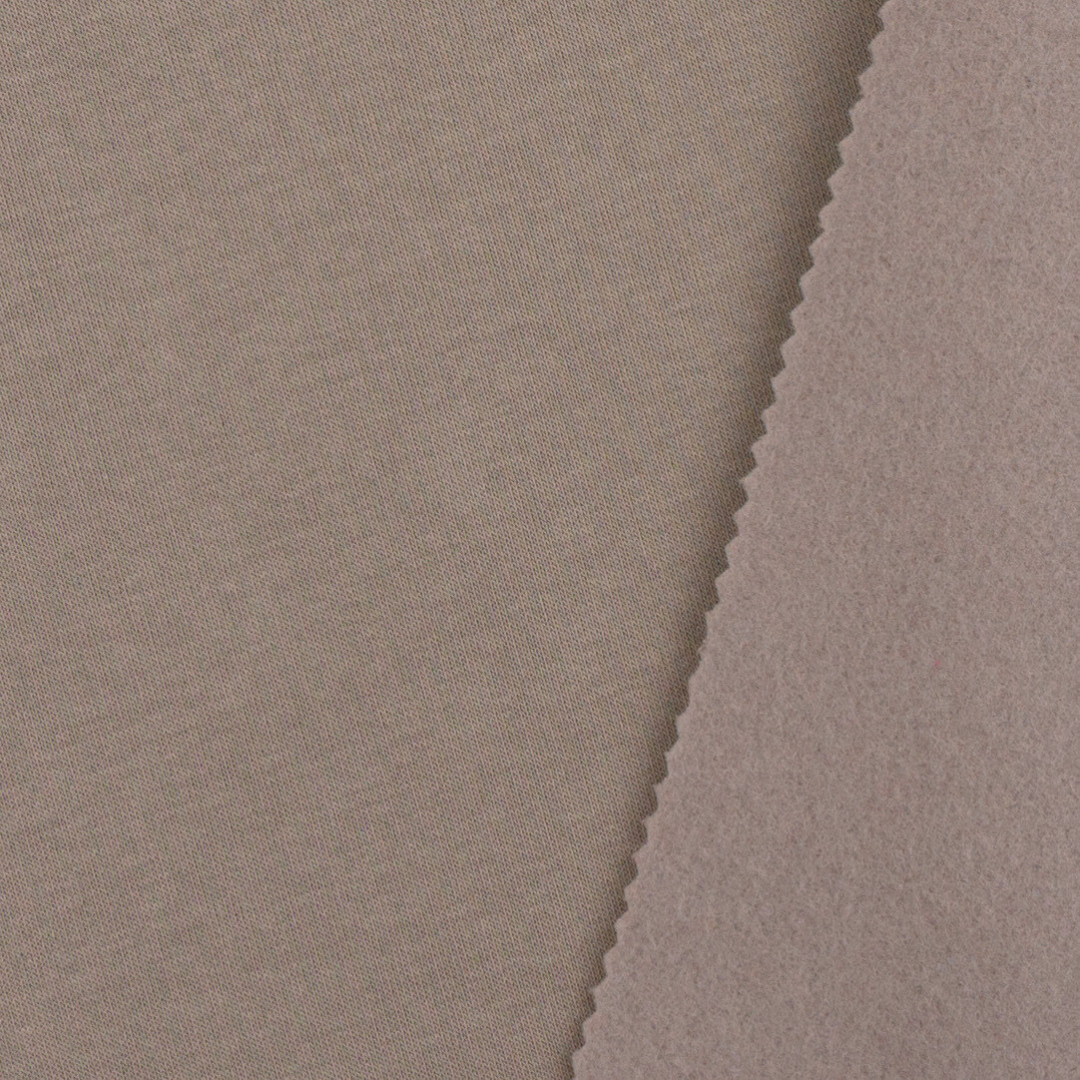 Crewneck oversize LIGHT BRUSHED CAPPUCCINO