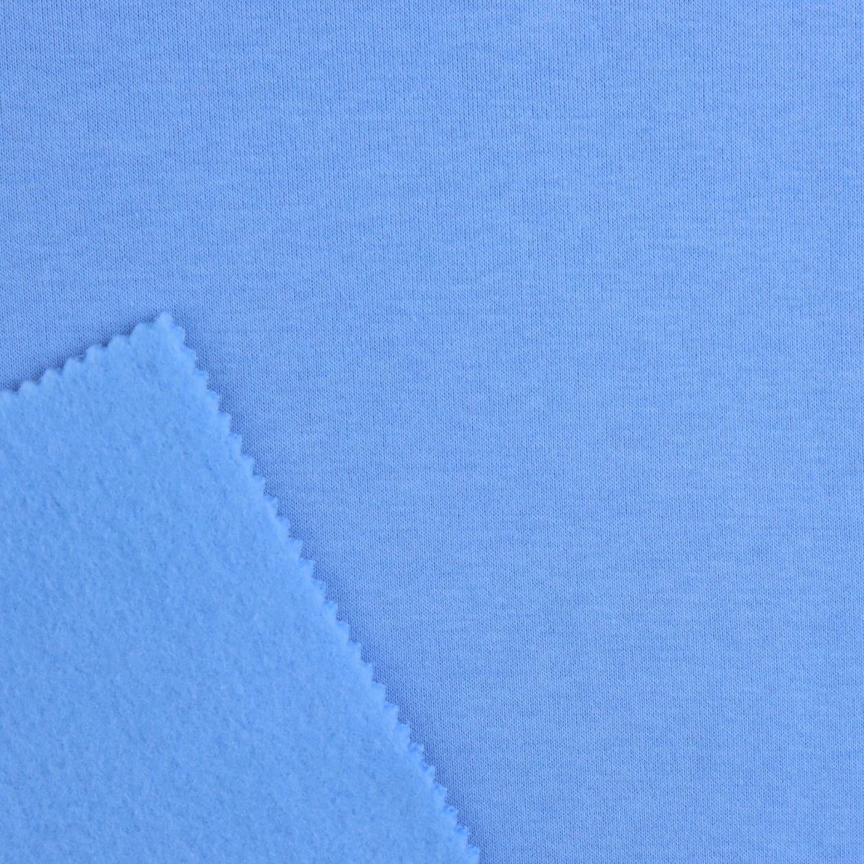 Crewneck oversize LIGHT BRUSHED BABY BLUE