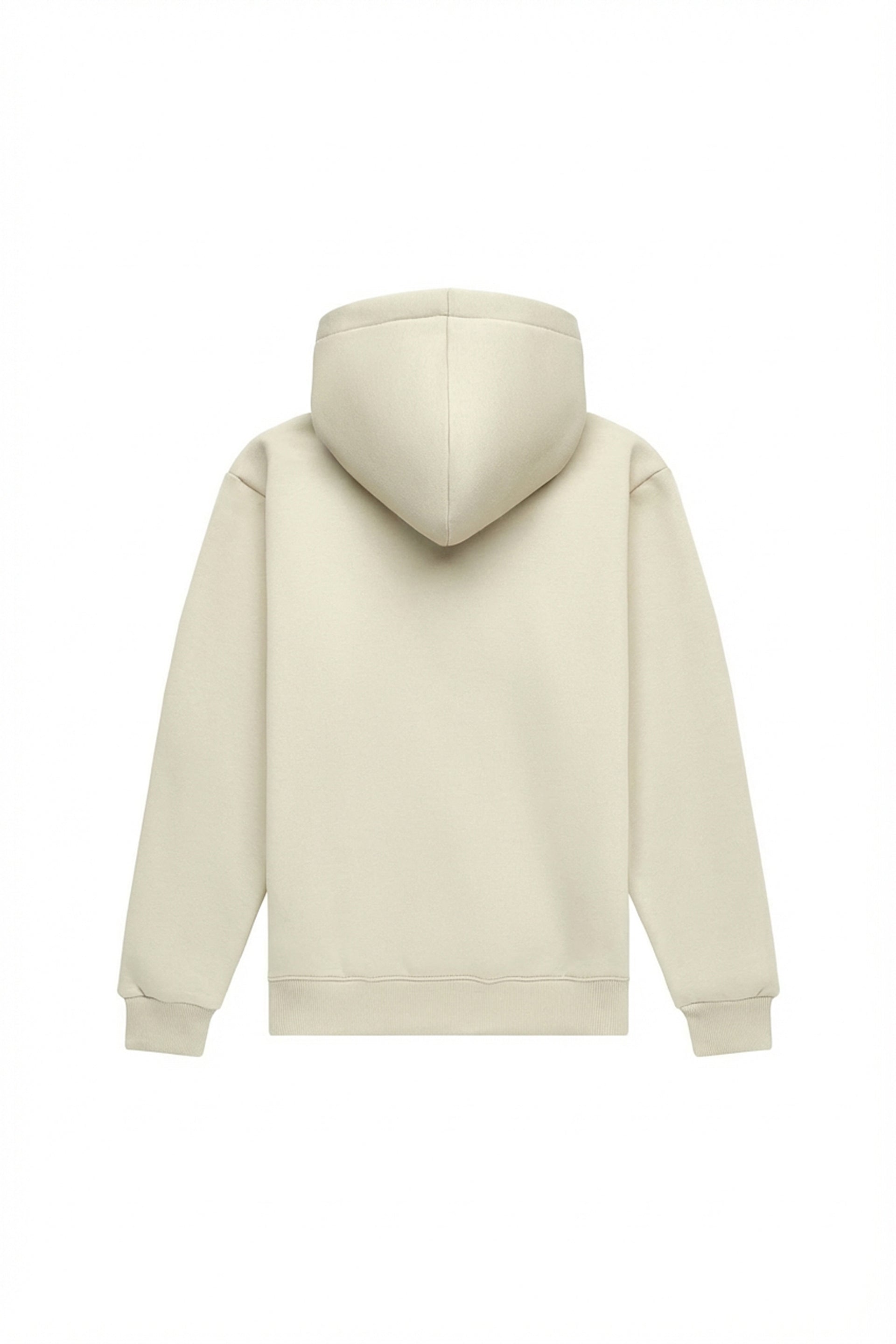 Hoodie regular LIGHT BRUSHED ECRU