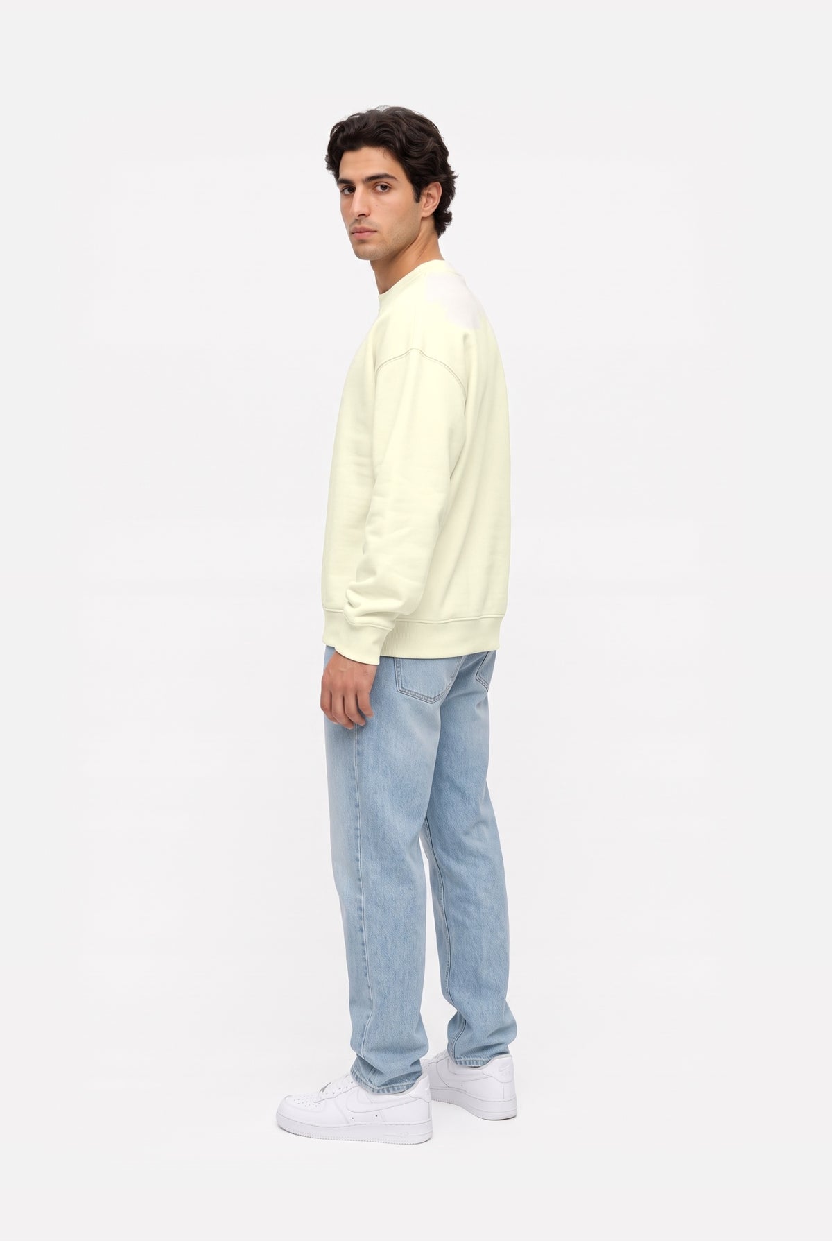 Crewneck Oversize LIGHT LOOP ECRU