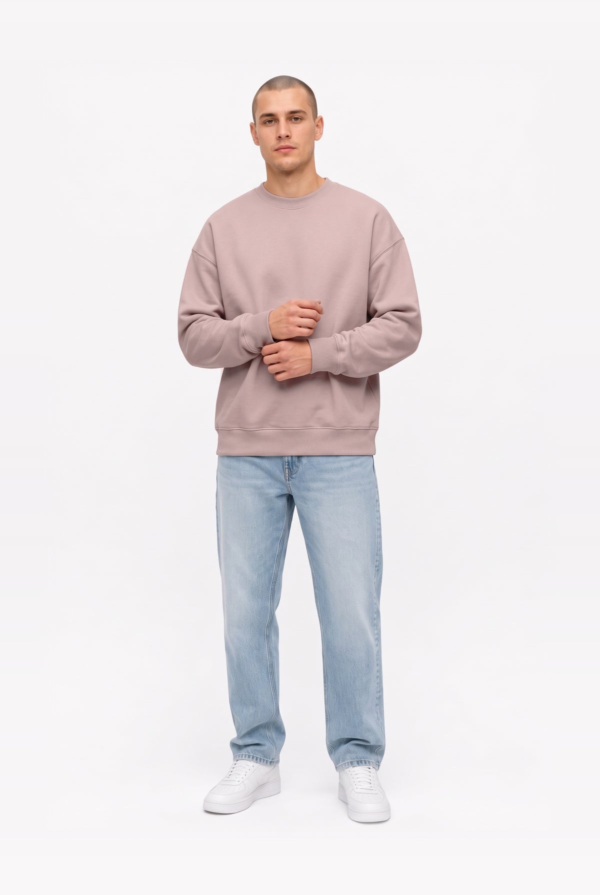 Crewneck oversize LIGHT BRUSHED FAIRY TALE