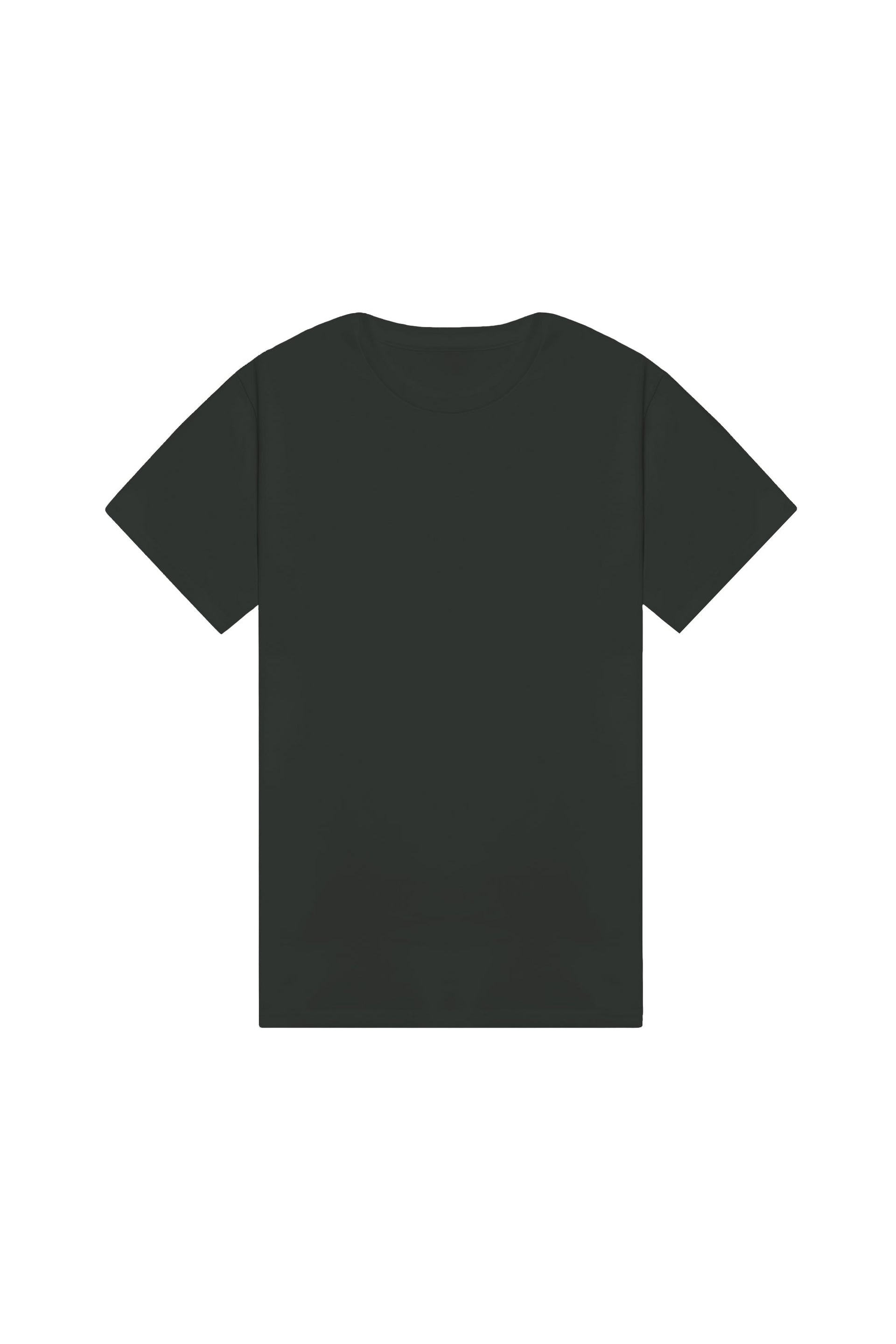 T-shirt regular light grafit made in Poland, high-quality certified fabric ideal for printing and embroidery