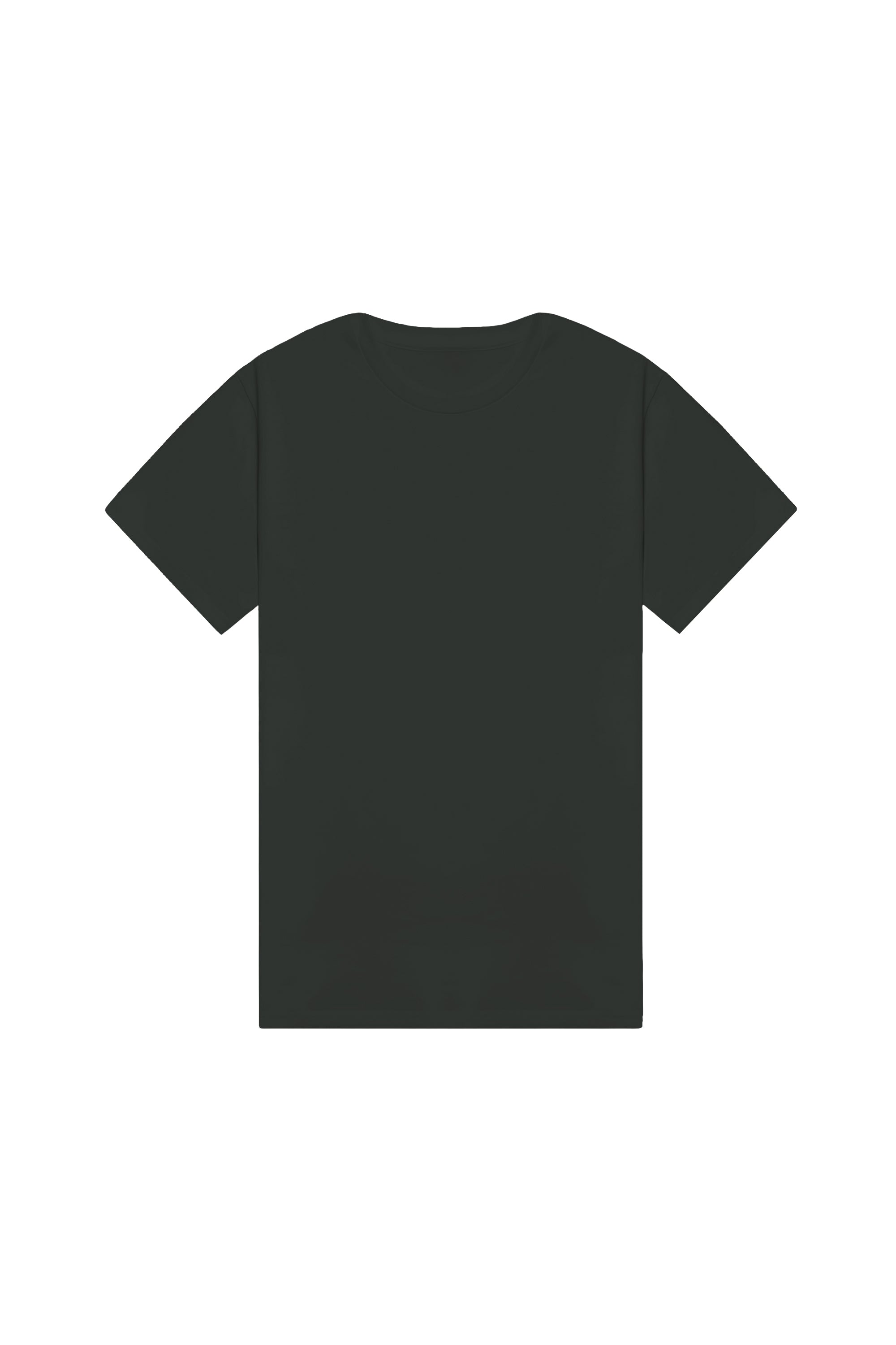 T-shirt regular light grafit made in Poland, high-quality certified fabric ideal for printing and embroidery