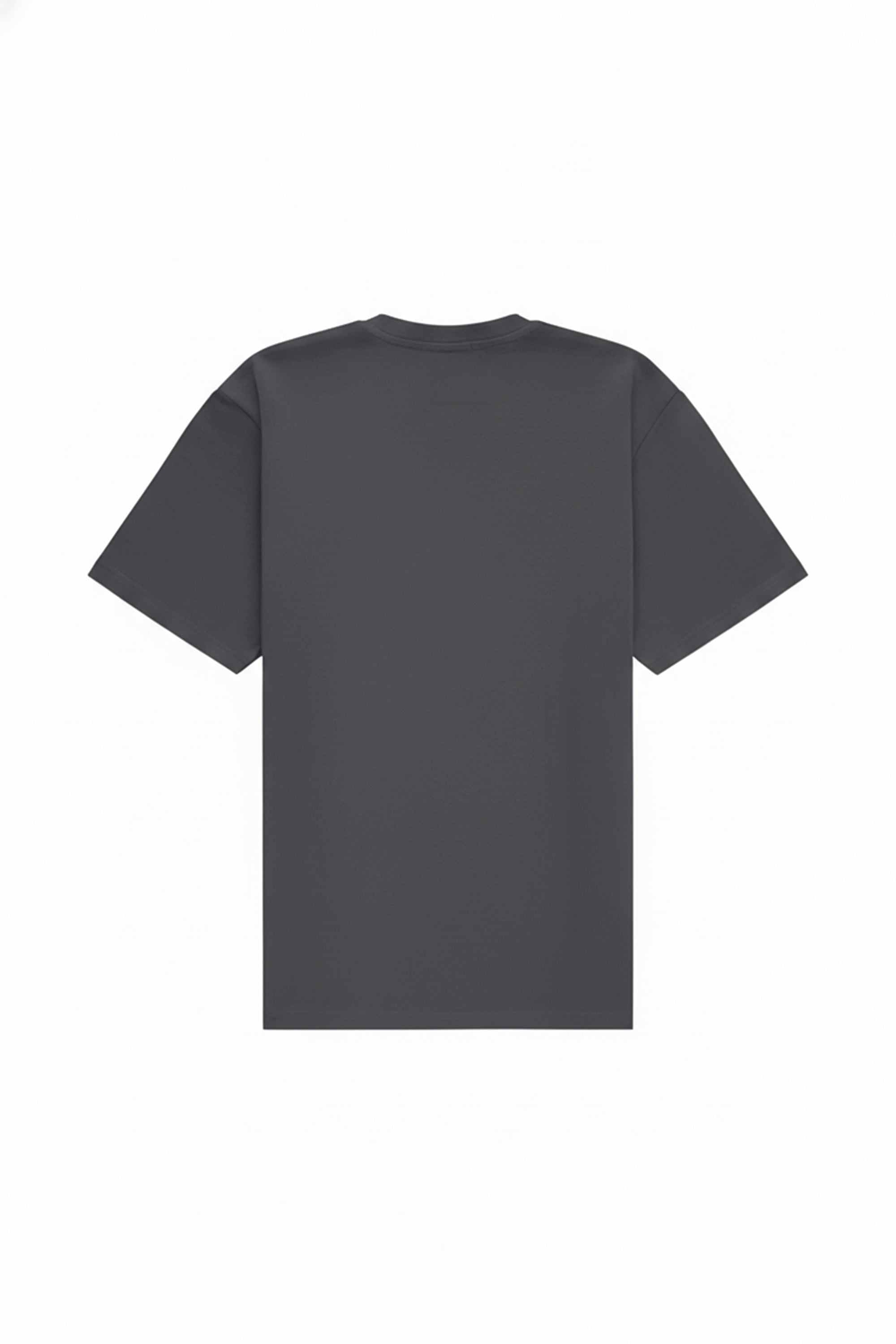 Oversize T-shirt Heavy Graphite made in Poland with certified fabric suitable for printing and embroidery