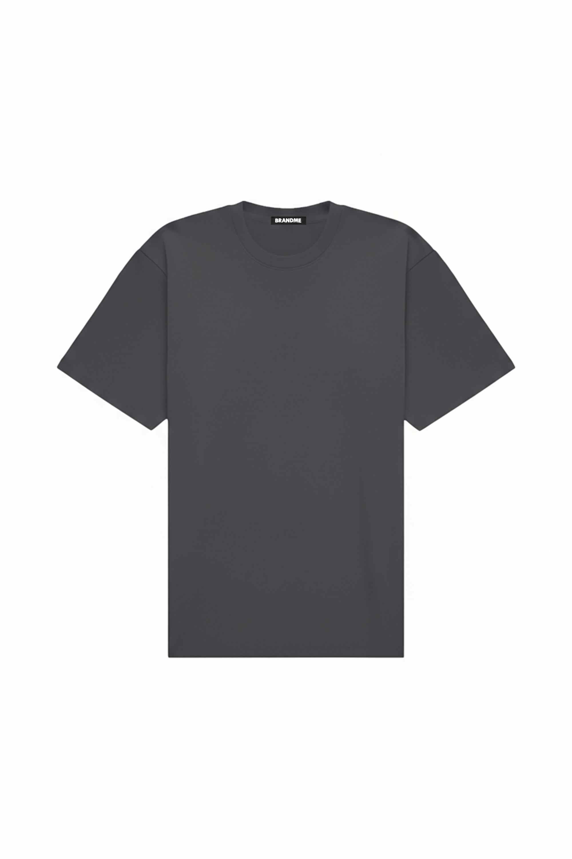 Oversize T-shirt Heavy Graphite made in Poland with quality certified fabric ideal for printing