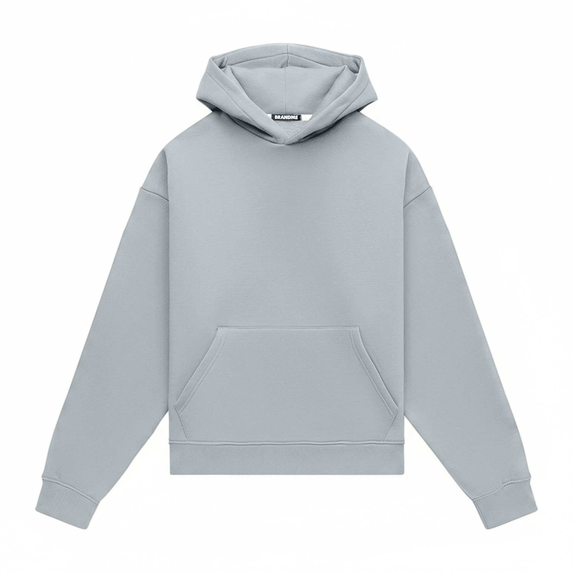 Hoodie oversize LIGHT BRUSHED GRAY