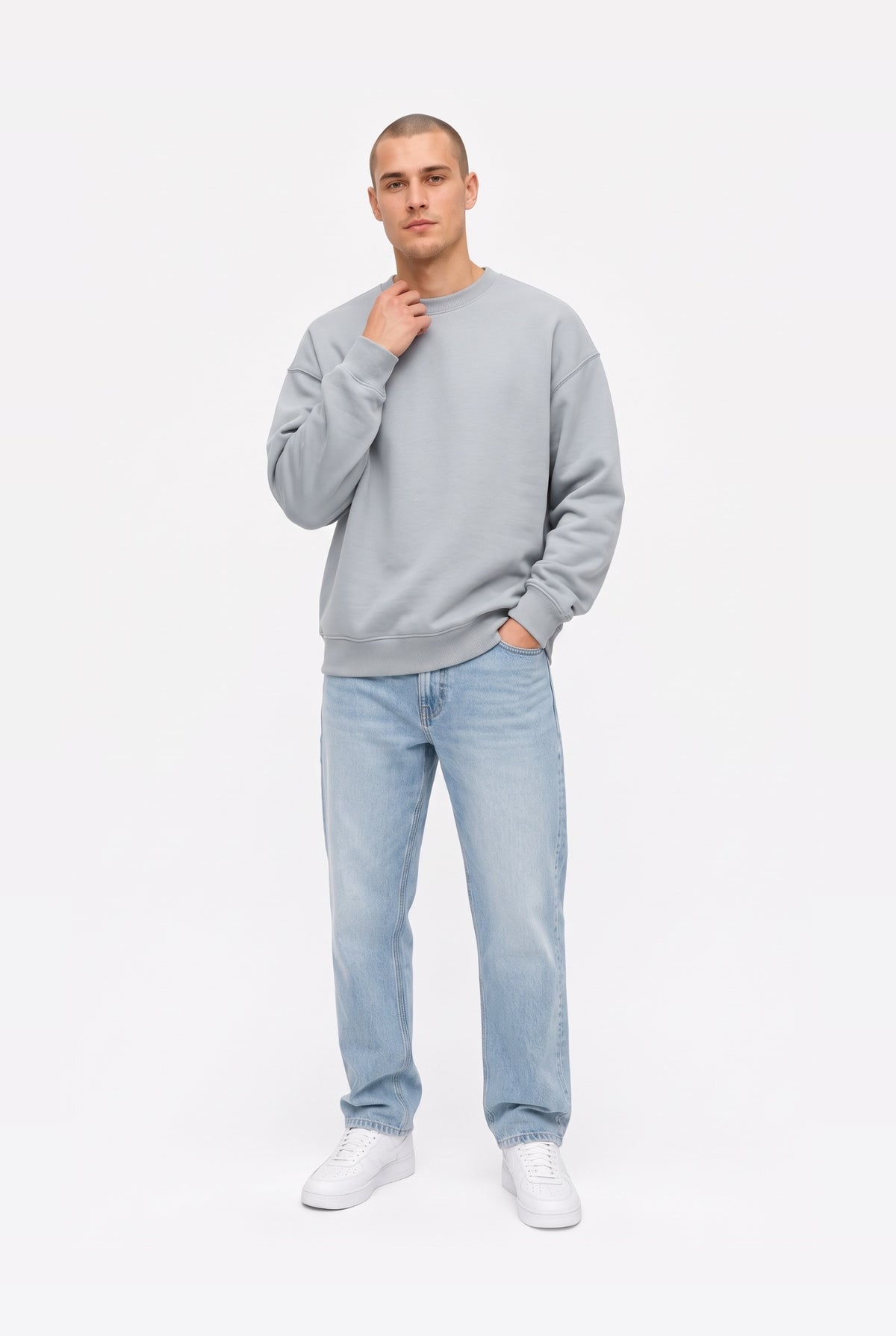 Oversize hoodie - brushed in 3 variants
