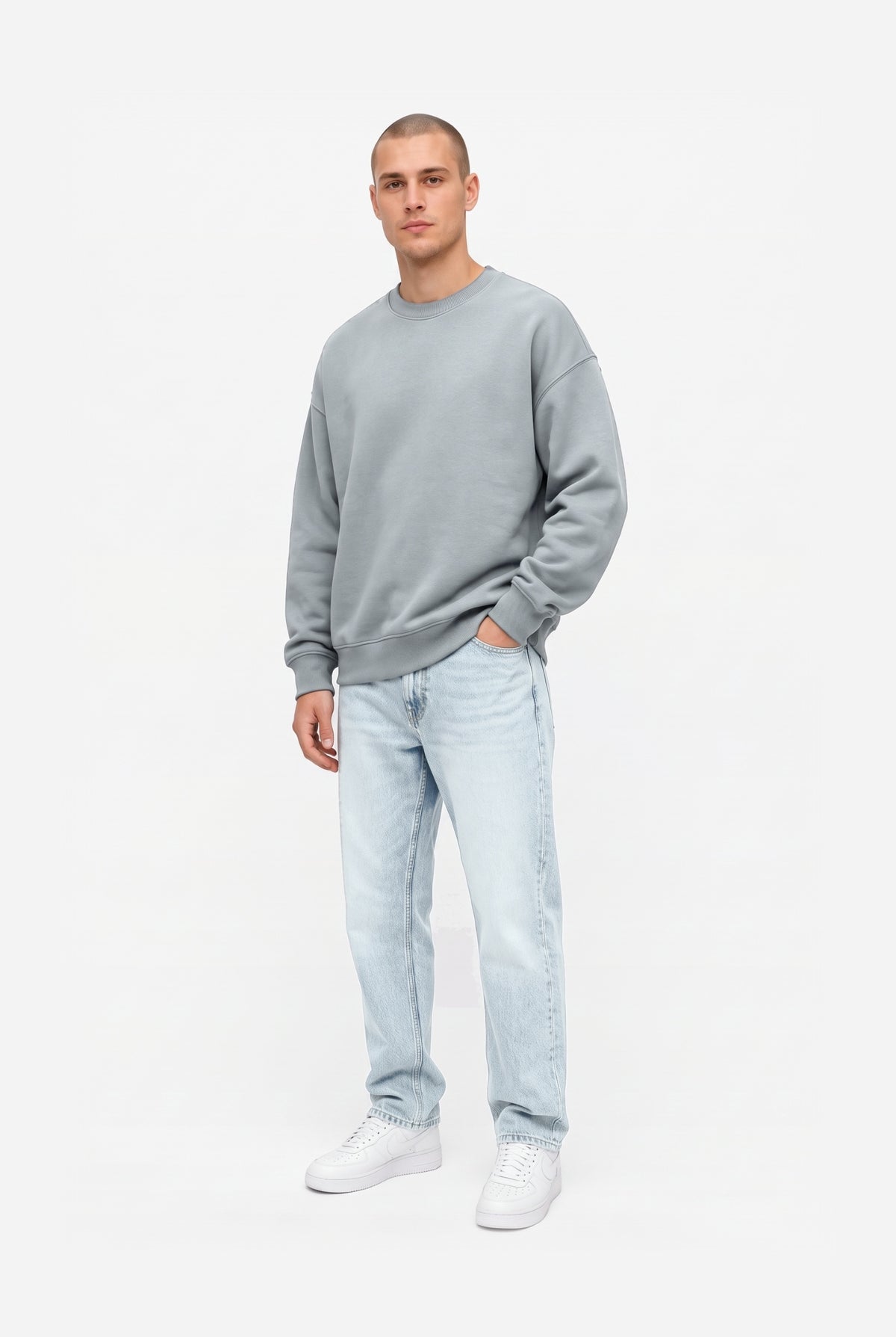 Oversize hoodie - brushed in 3 variants