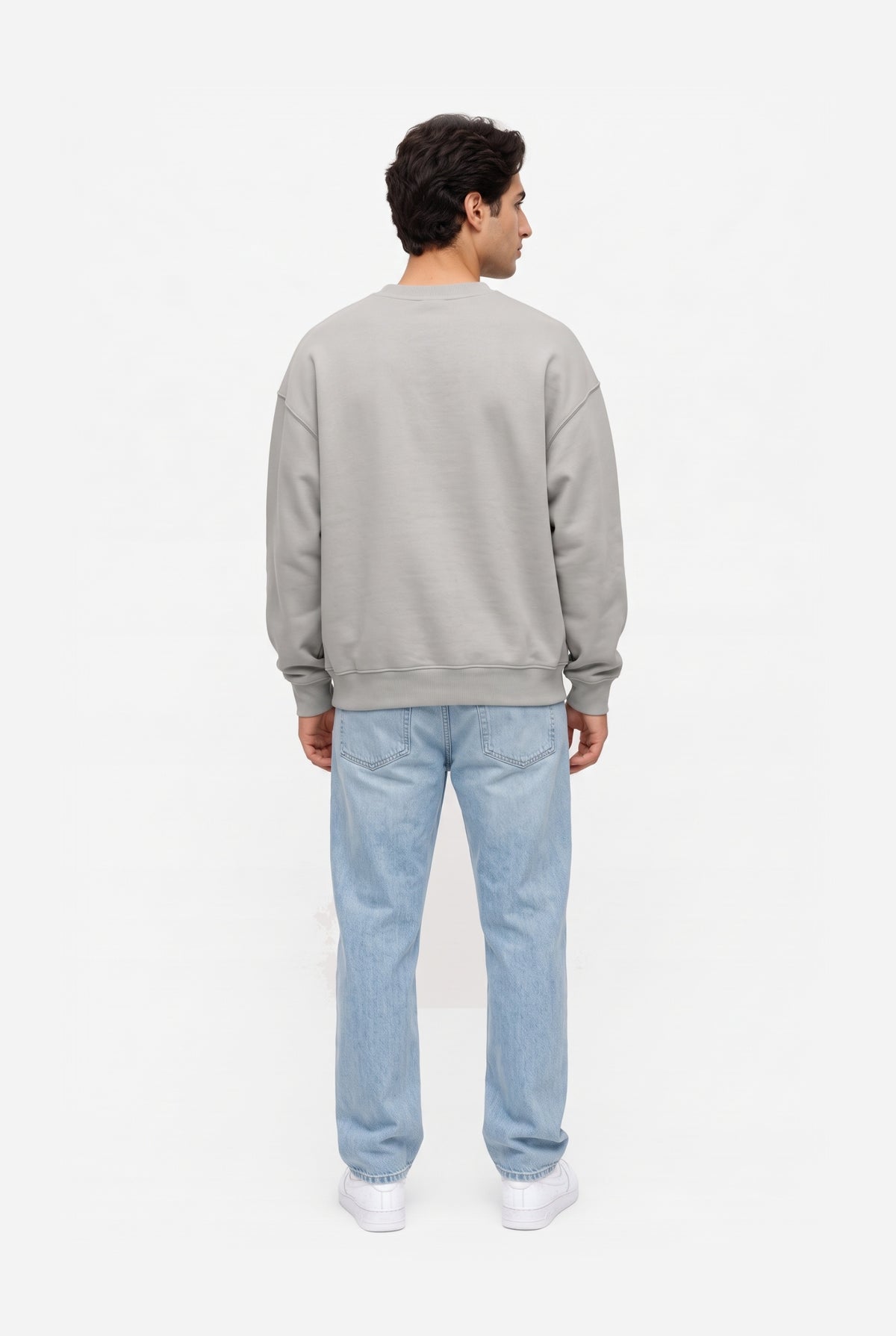 Crewneck Oversize LIGHT LOOP GRAY