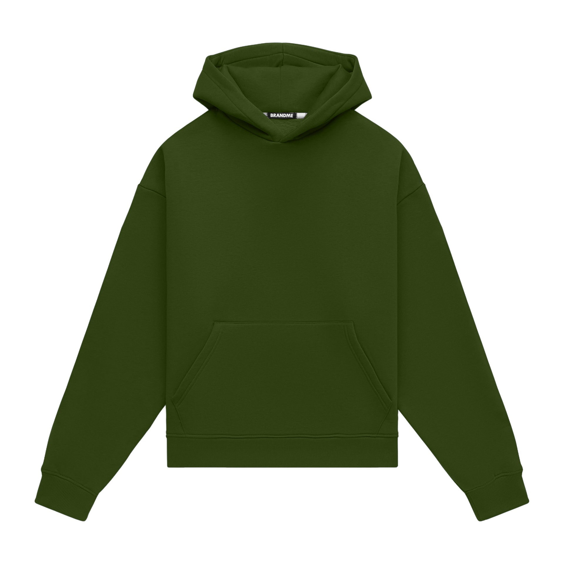 Hoodie oversize LIGHT BRUSHED GREEN