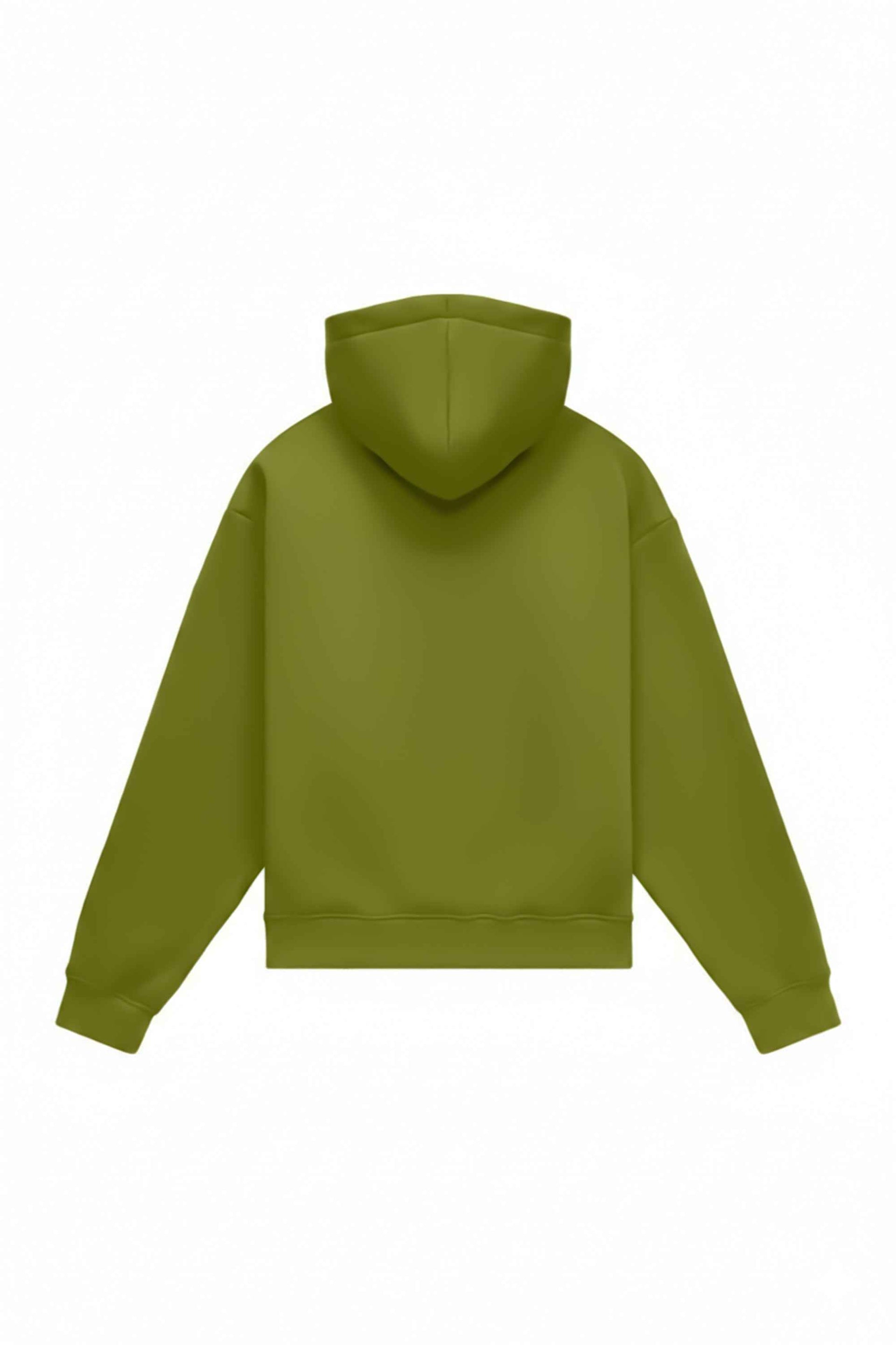 HOODIE OVERSIZE HEAVY LOOP GREEN PEACE