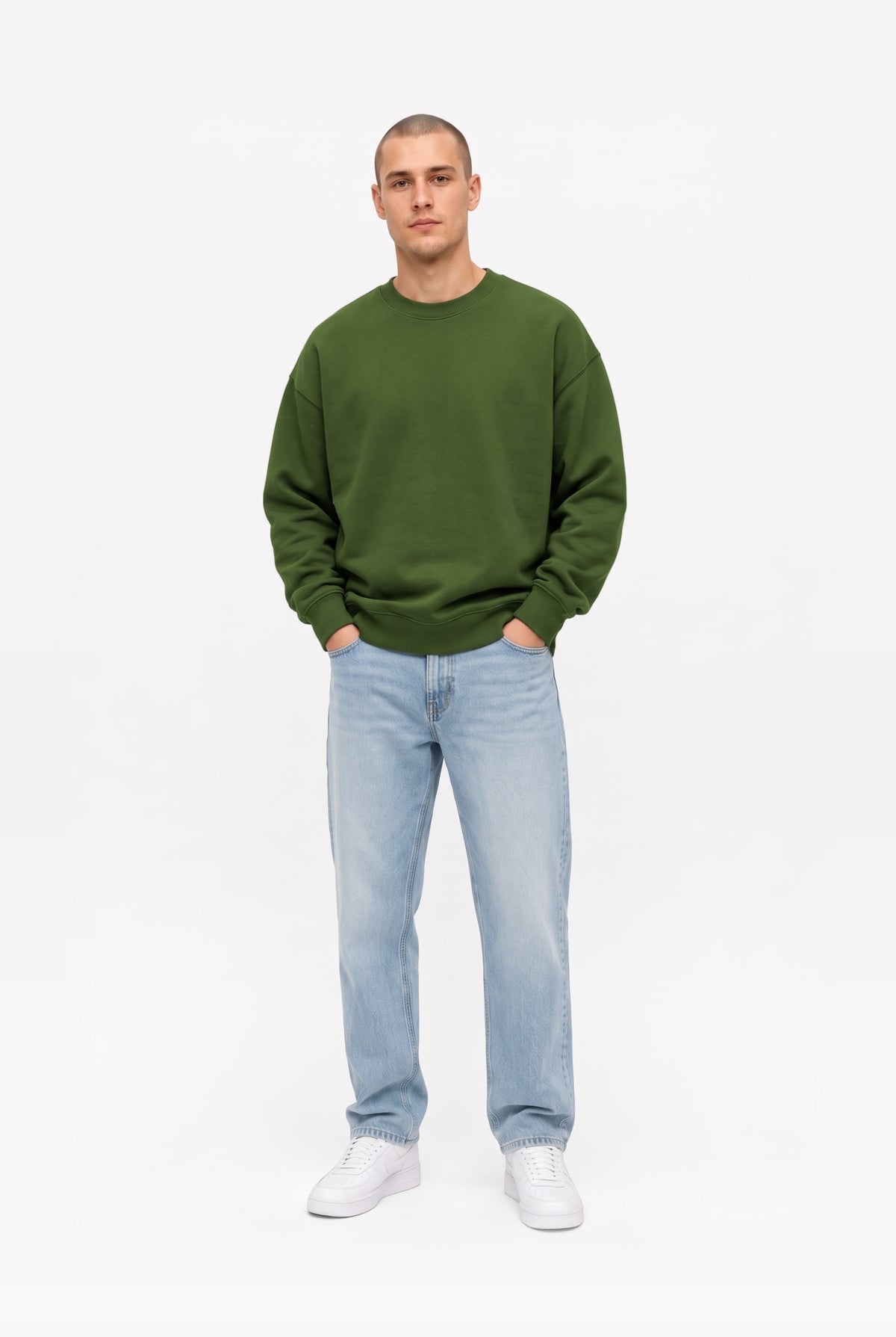 Oversize hoodie - brushed in 3 variants