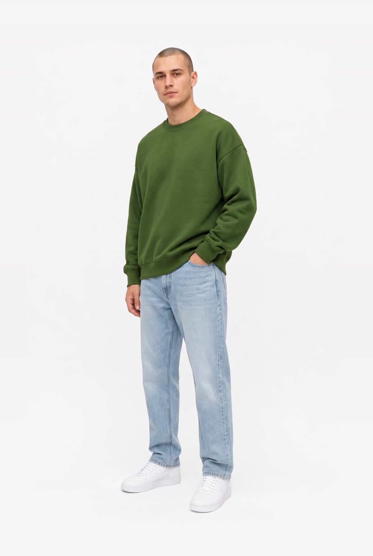 Oversize hoodie - brushed in 3 variants