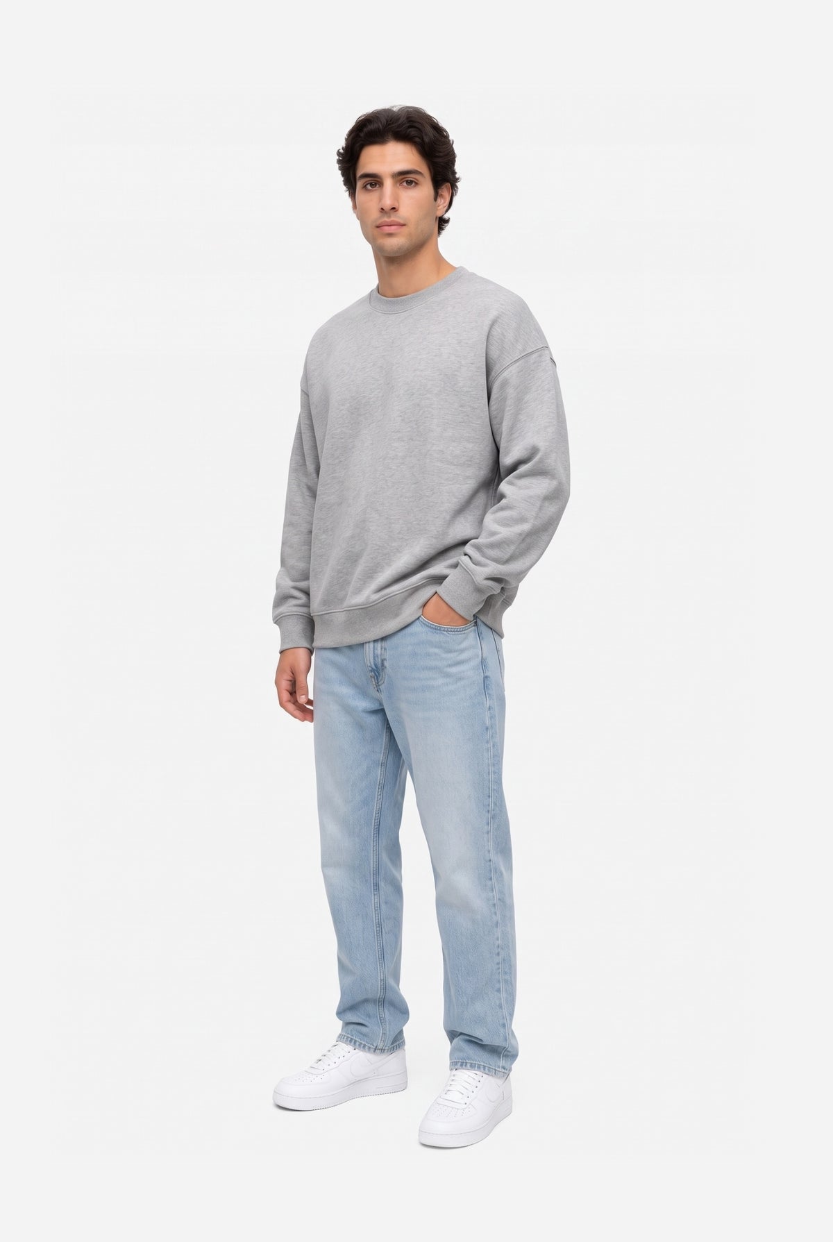 Crewneck Oversize LIGHT LOOP ICELAND