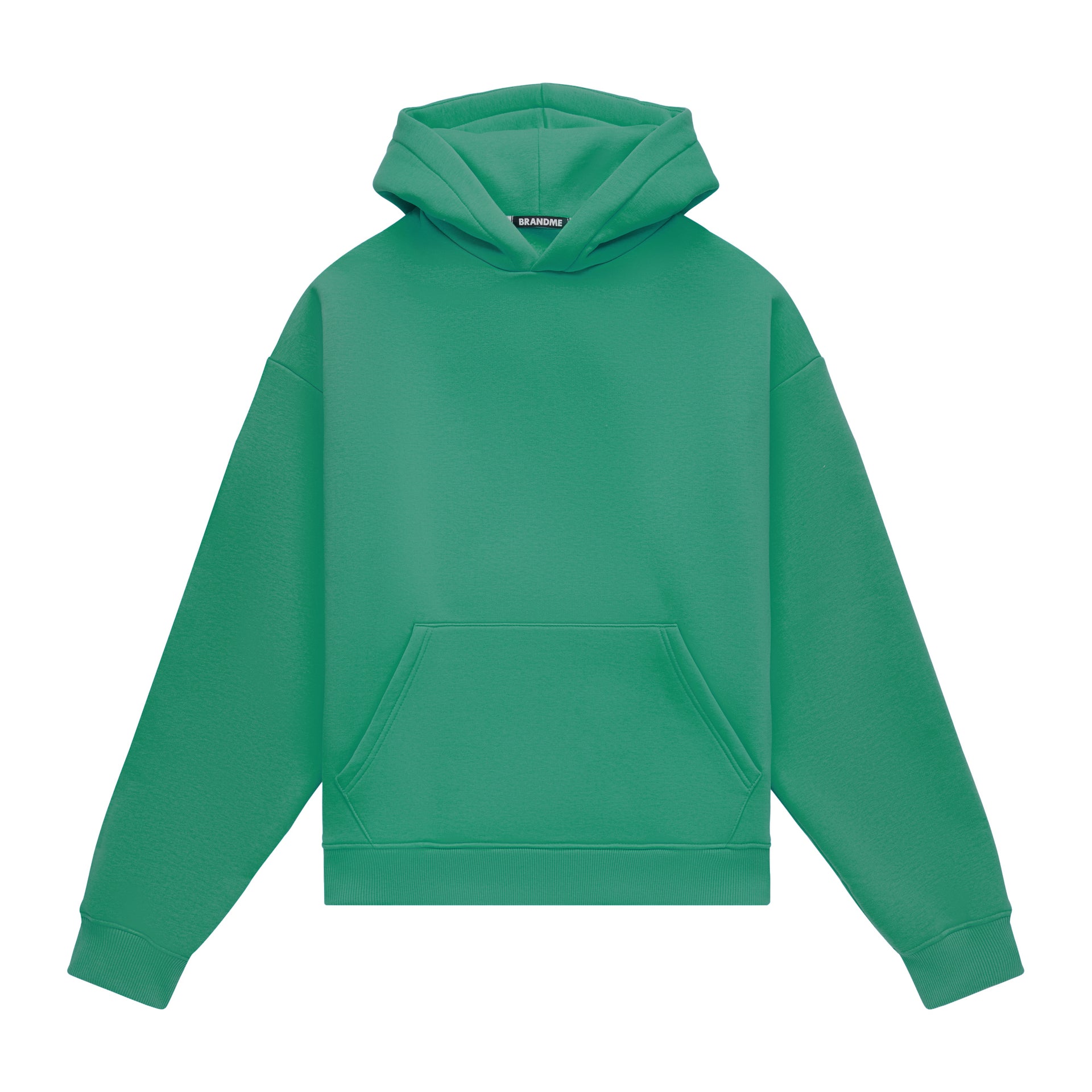 Hoodie oversize LIGHT BRUSHED IRISH GREEN