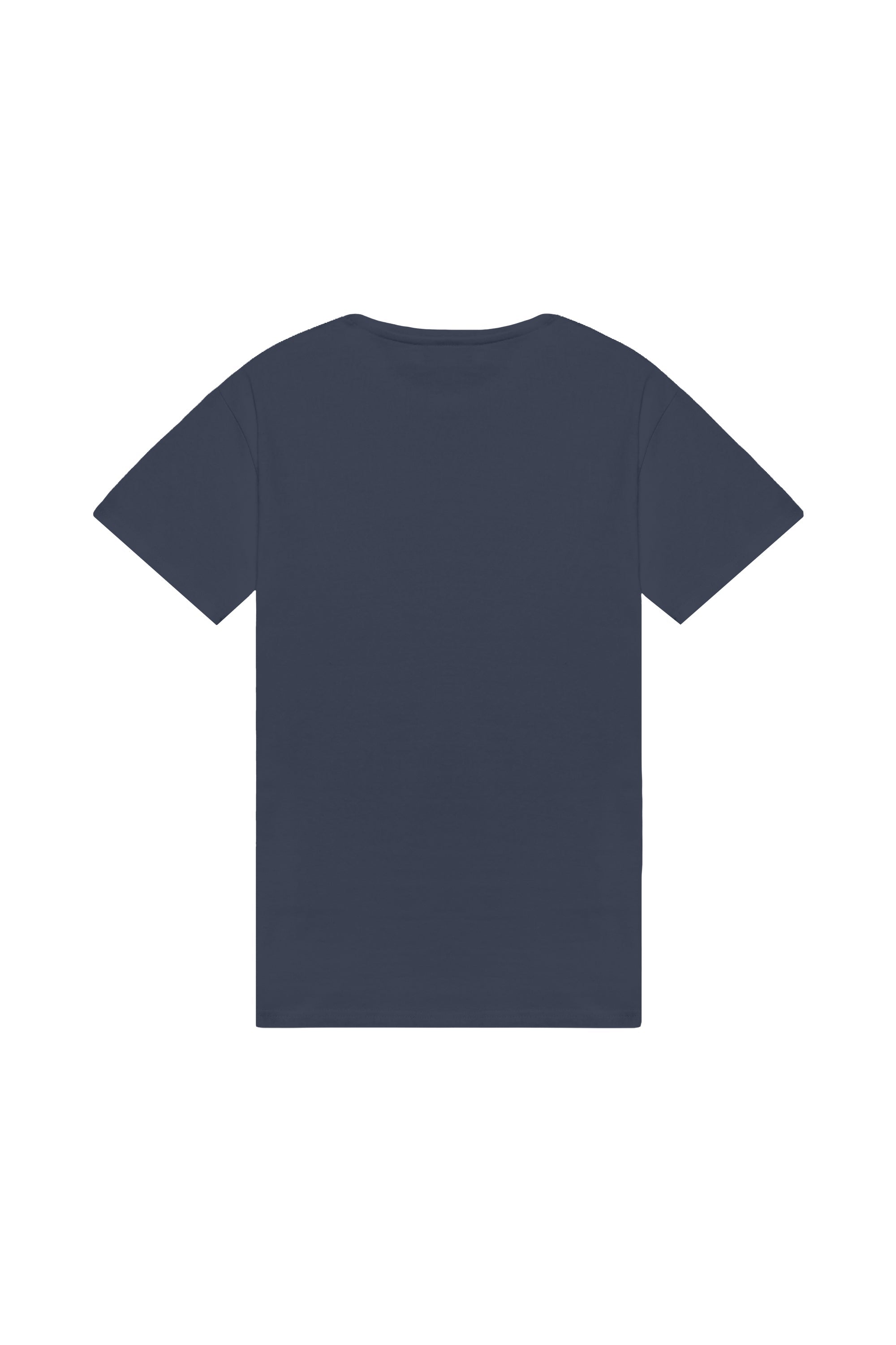 Light jeans regular fit t-shirt made in Poland with certified fabric ideal for printing