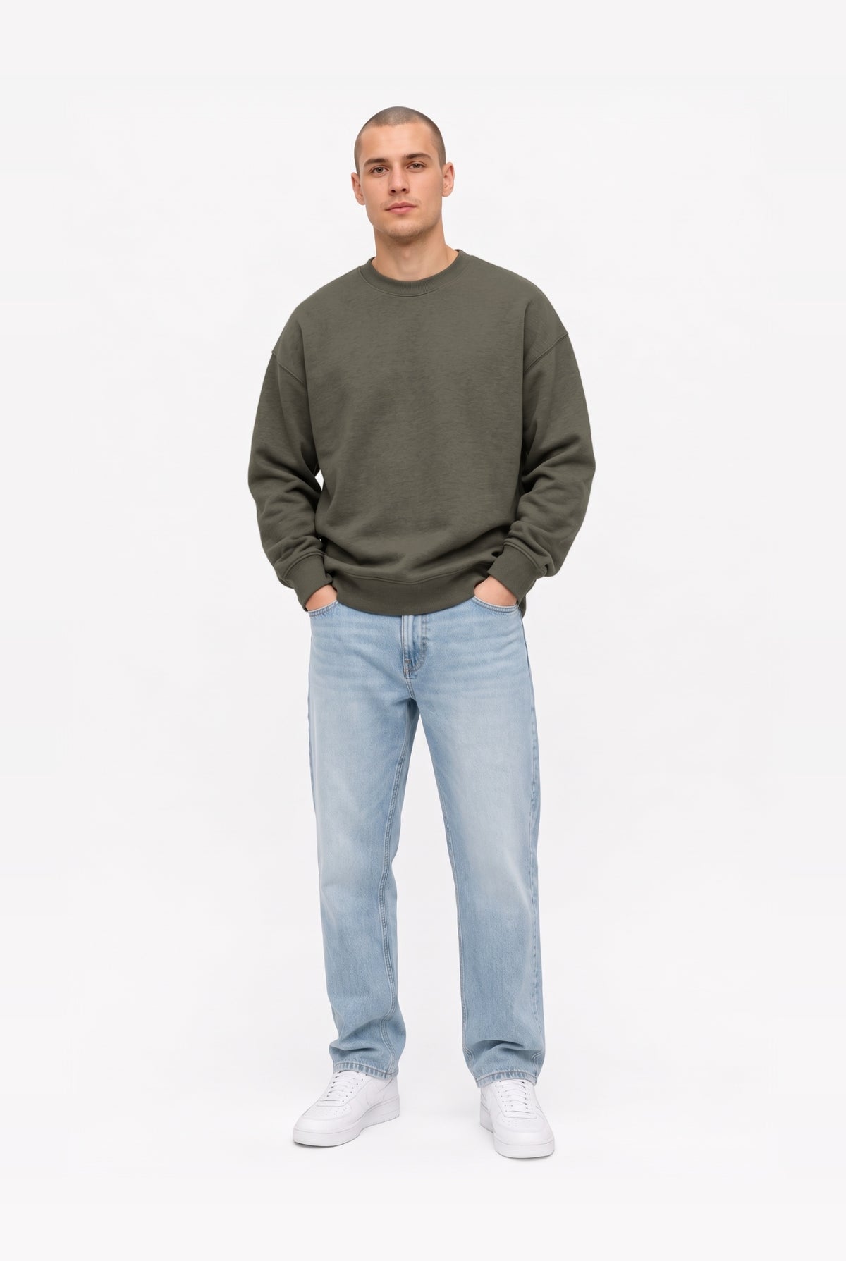 Oversize hoodie - brushed in 3 variants