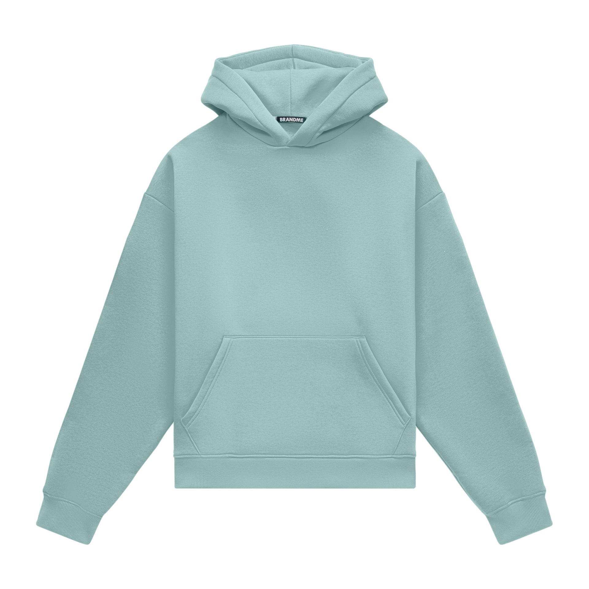 Hoodie oversize LIGHT BRUSHED LAGUNA