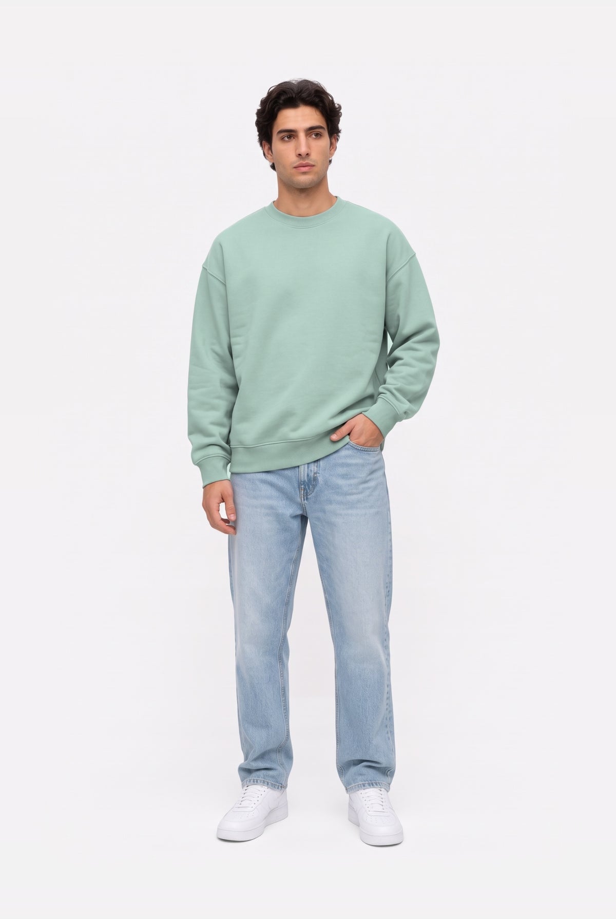 Crewneck Oversize LIGHT LOOP LAGUNA